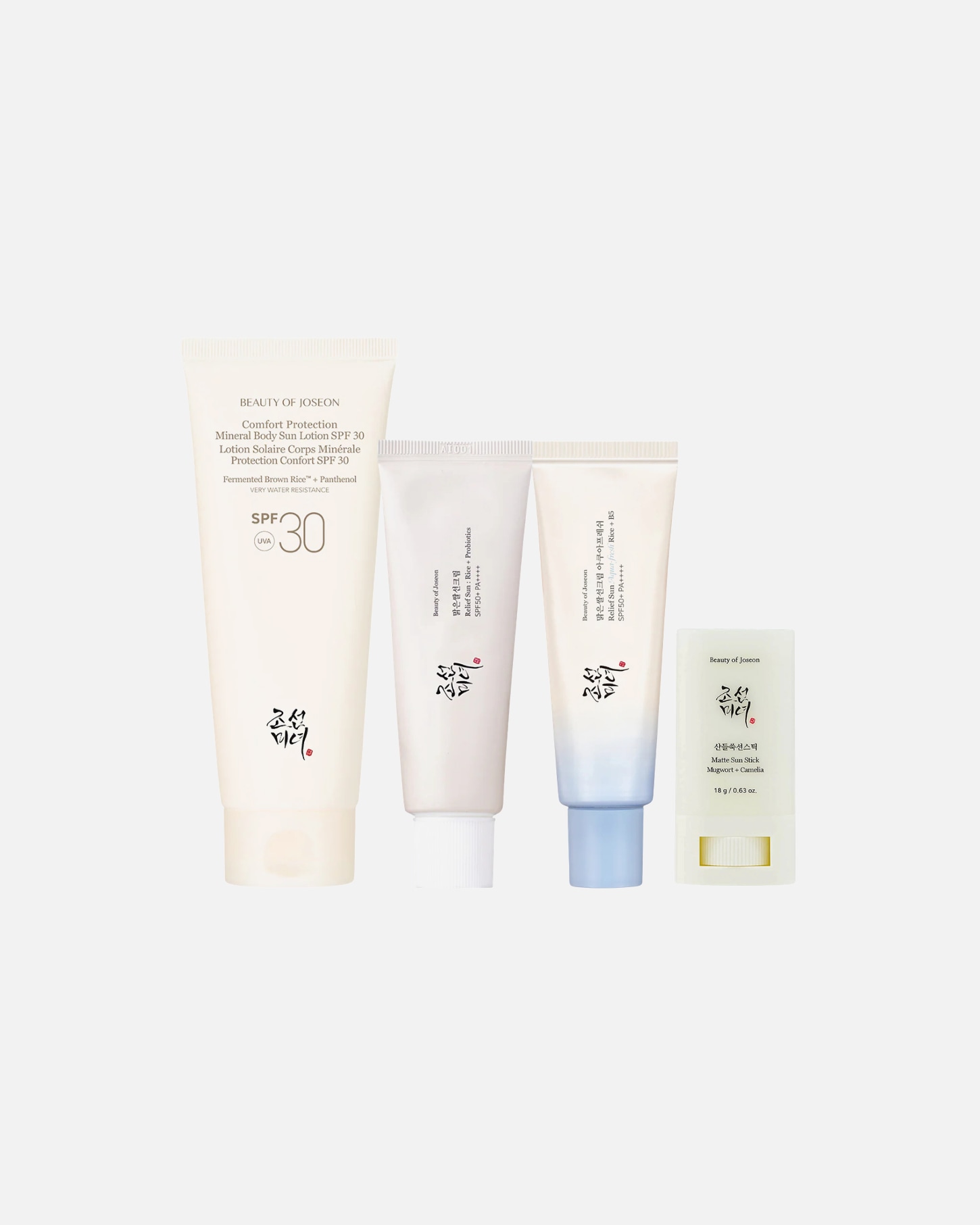 Zonverzorgingsset voor UnisexBeauty of JoseonSun Protection Routine Set1 stuk