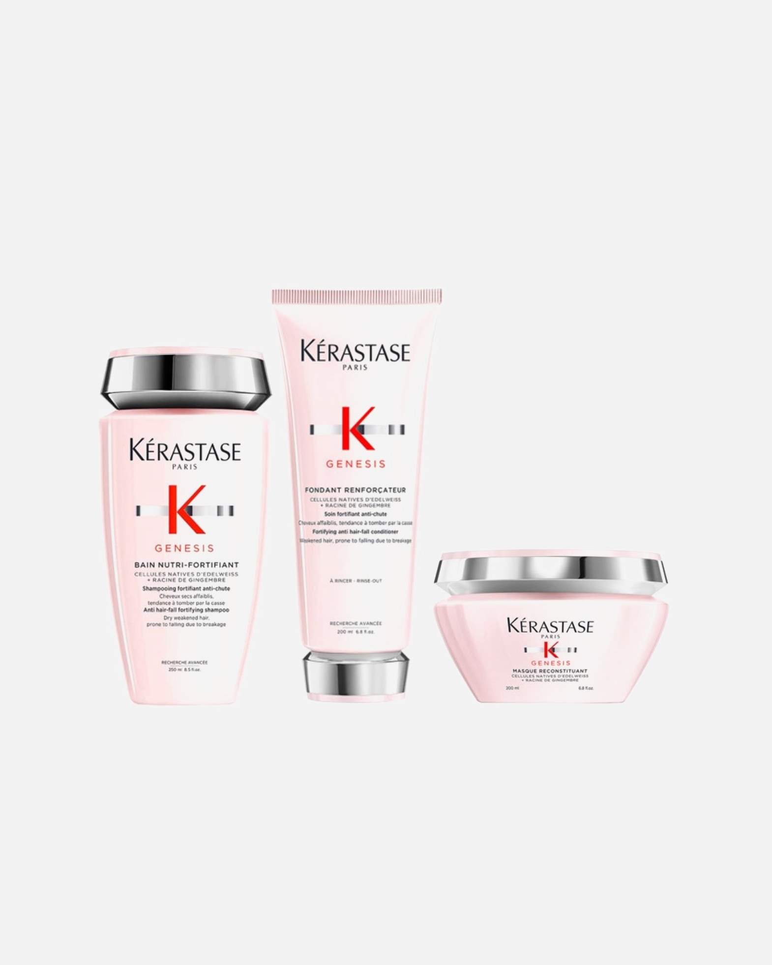 Haarverzorgingsset voor KérastaseGenesis Set NUTRI Masque (Bain Nutri/ Conditioner/ Maske)1 stuk