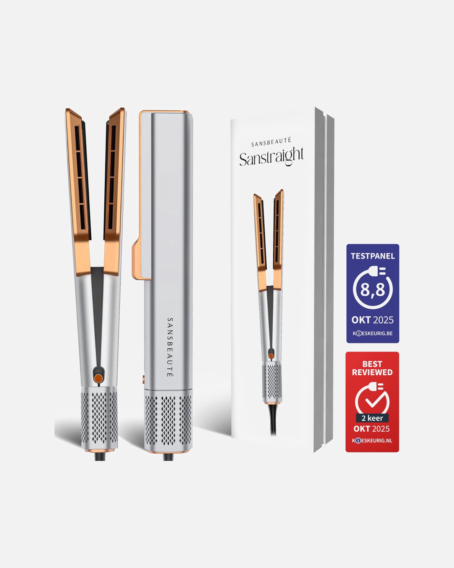 Stijltang voor UnisexSansbeauteDefault Brand LineWet to Dry Stijlang - Sanstraight - Hair Straigthener1 Piece