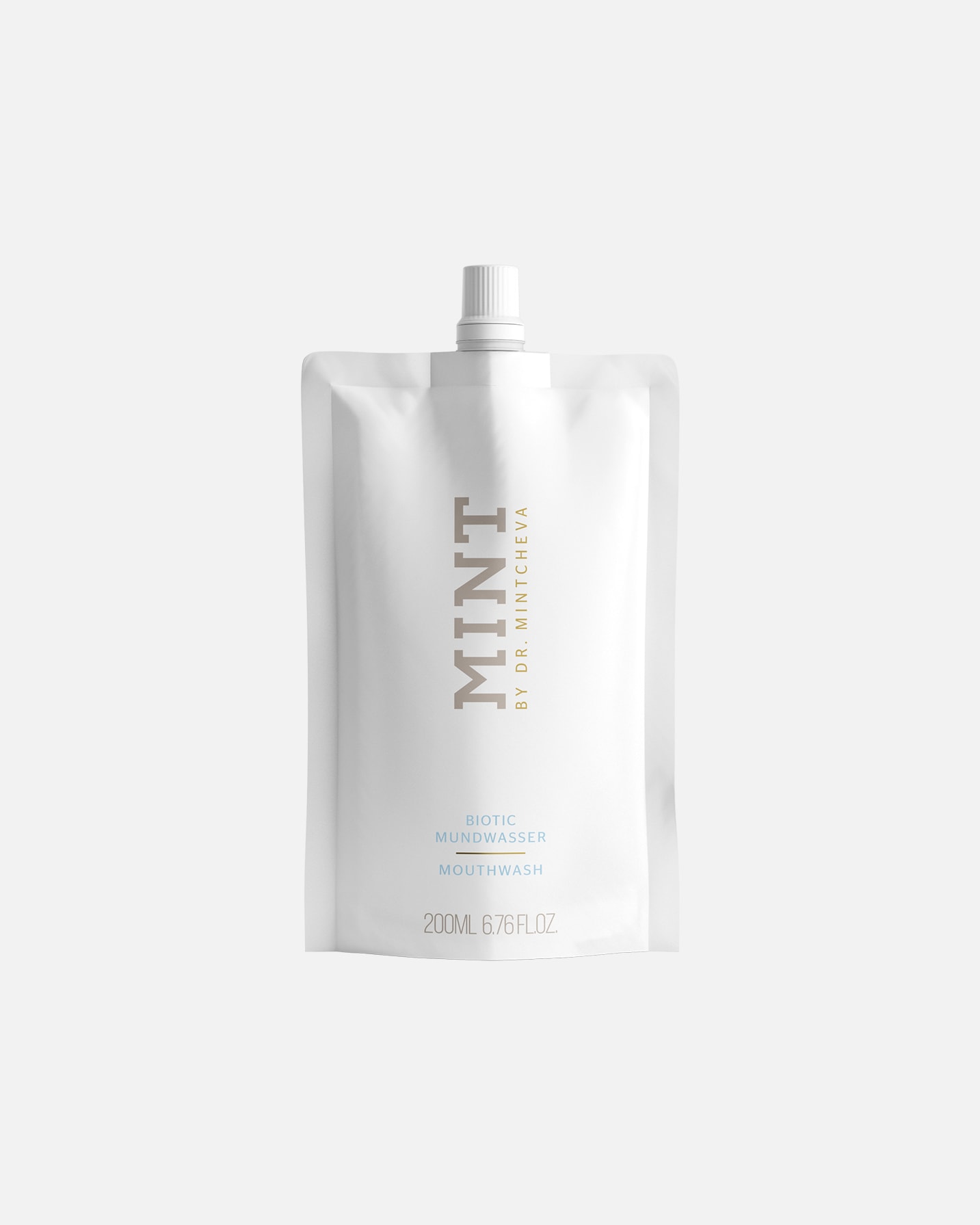 Mondwater voor UnisexMint by Dr. MintchevaMOUTHWASH BIOTIC200 ml Refill