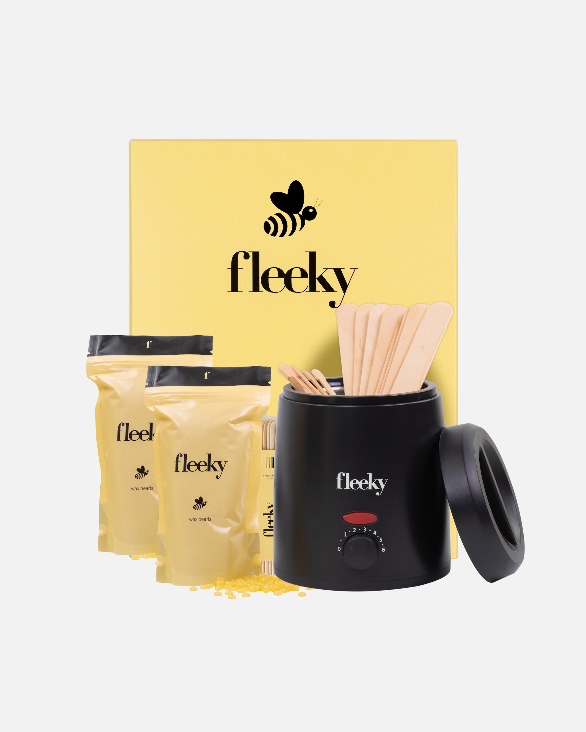 Ontharingstool voor UnisexFleekyWax Kit Heater1 stuk