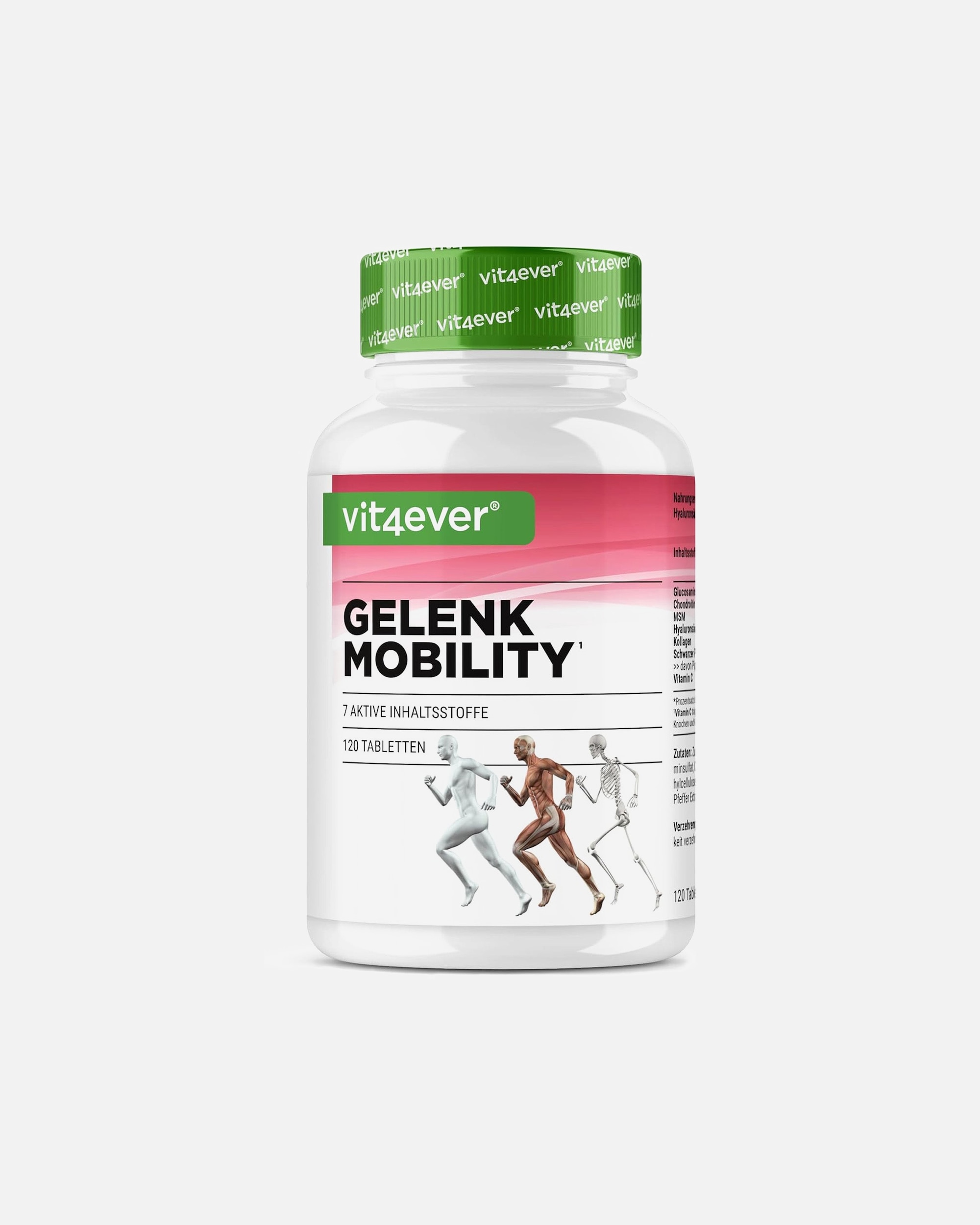 Voedingssupplement voor UnisexVit4everDefault Brand LineGewricht en Mobiliteit120 capsules