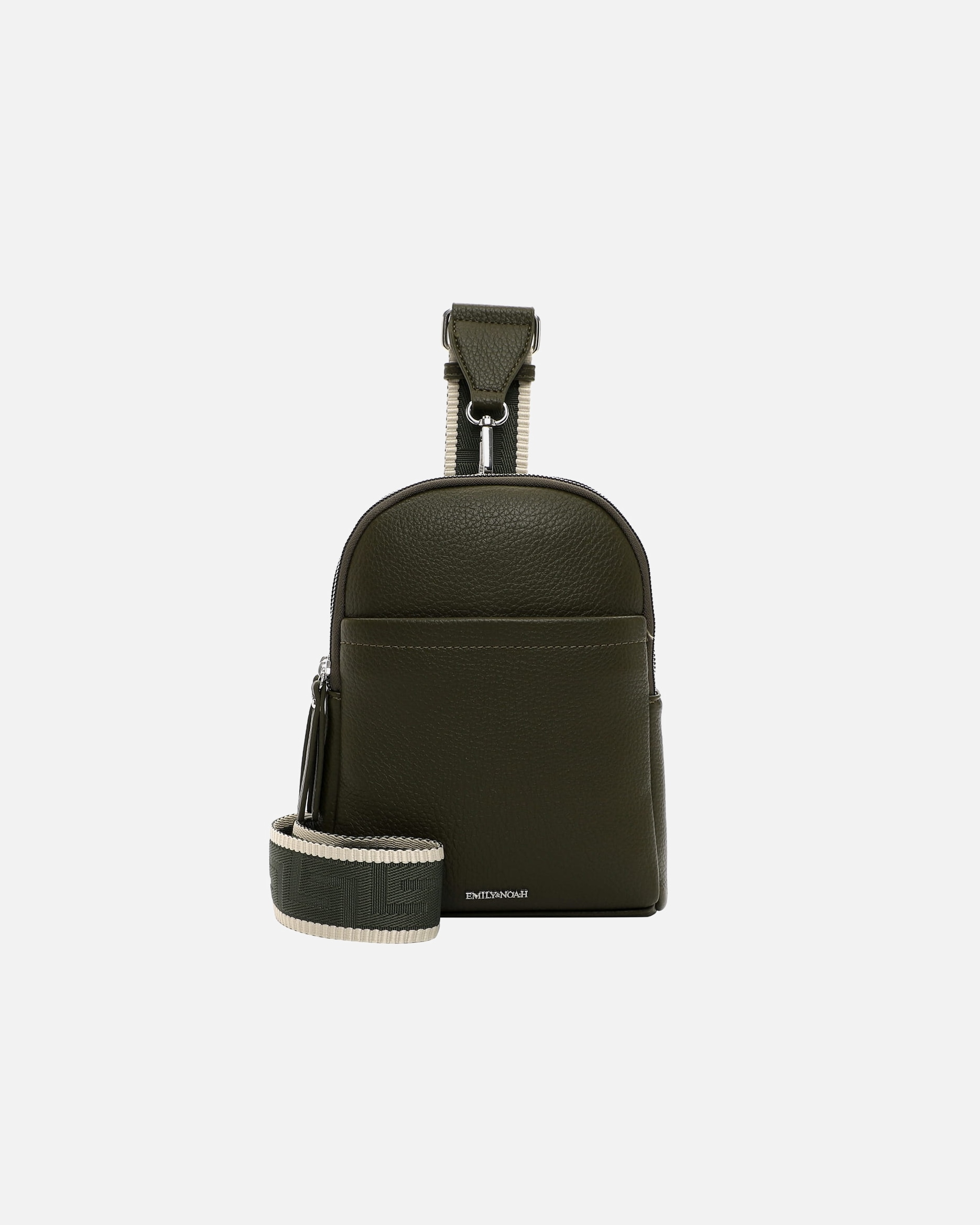Clutch voor EMILY & NOAHSchoudertas E&N ElenaOliv