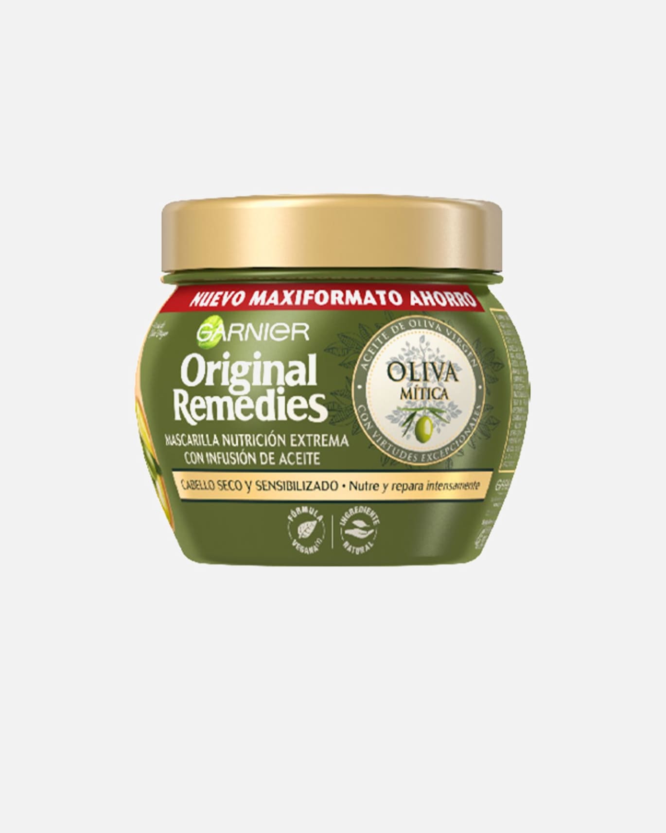 Haarmasker voor UnisexGarnierORIGINELE REMEDIES mythisch olijfmasker300 ml