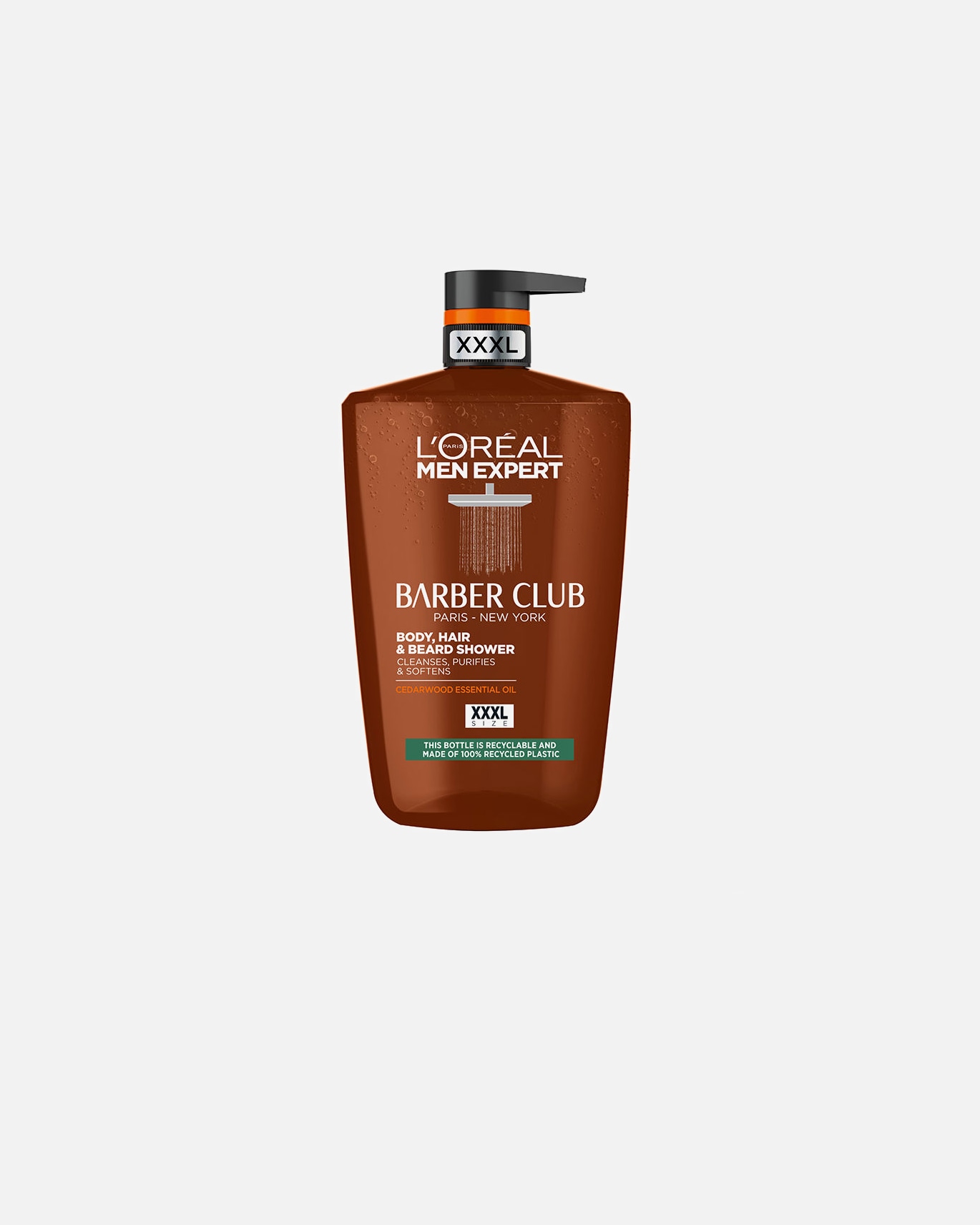 Body gel voor L’Oréal ParisMEN EXPERT BARBER CLUB douche lichaam, haar en baard1000 ml