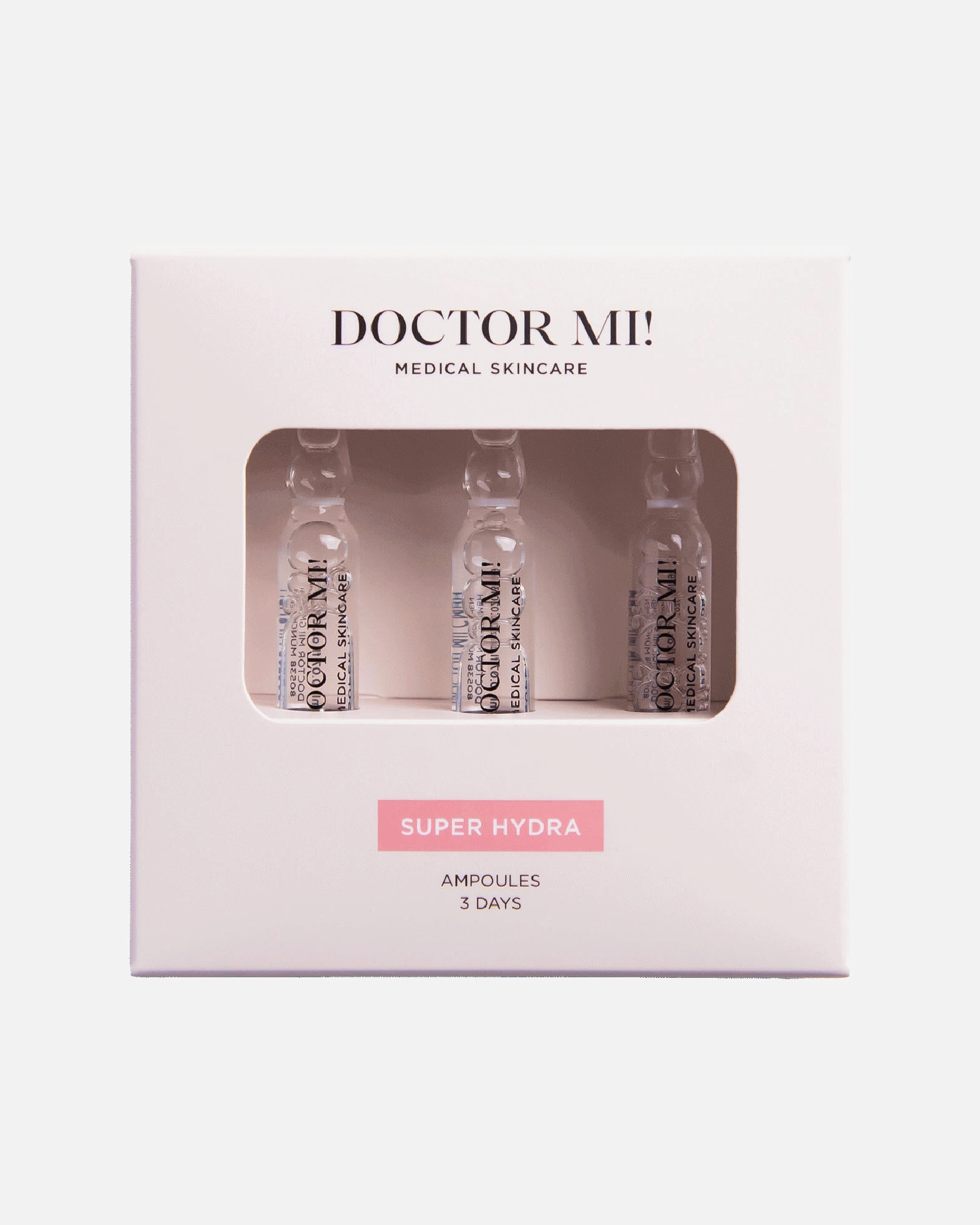 Ampul serum voor UnisexDOCTOR MI!SUPER HYDRA Ampoules3x2ml