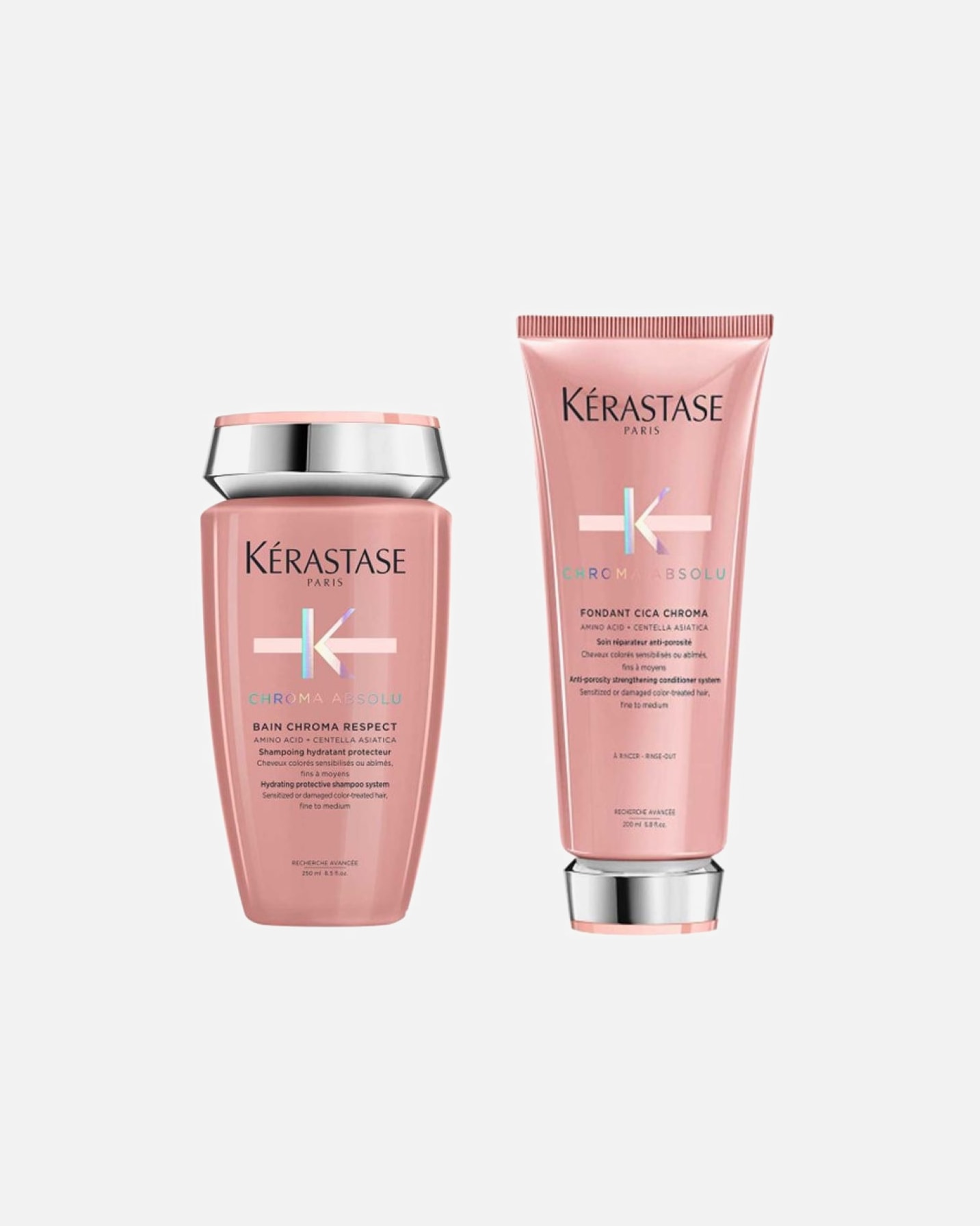 Haarverzorgingsset voor KérastaseChroma Absolu Duo Respect (Shampoo / Conditioner)1 stuk