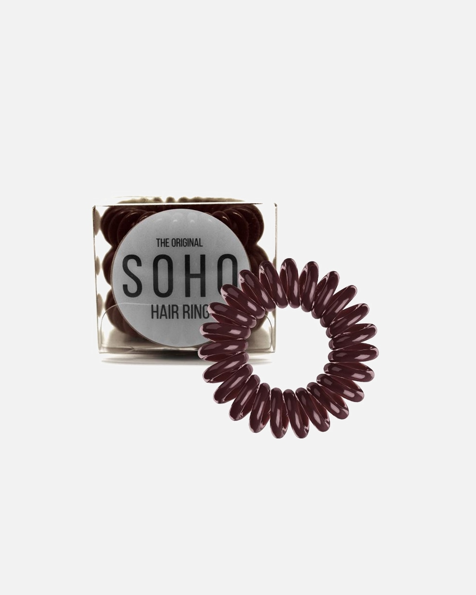 Haarelastiekje voor UnisexSOHOSpiraalhaarbindBruin