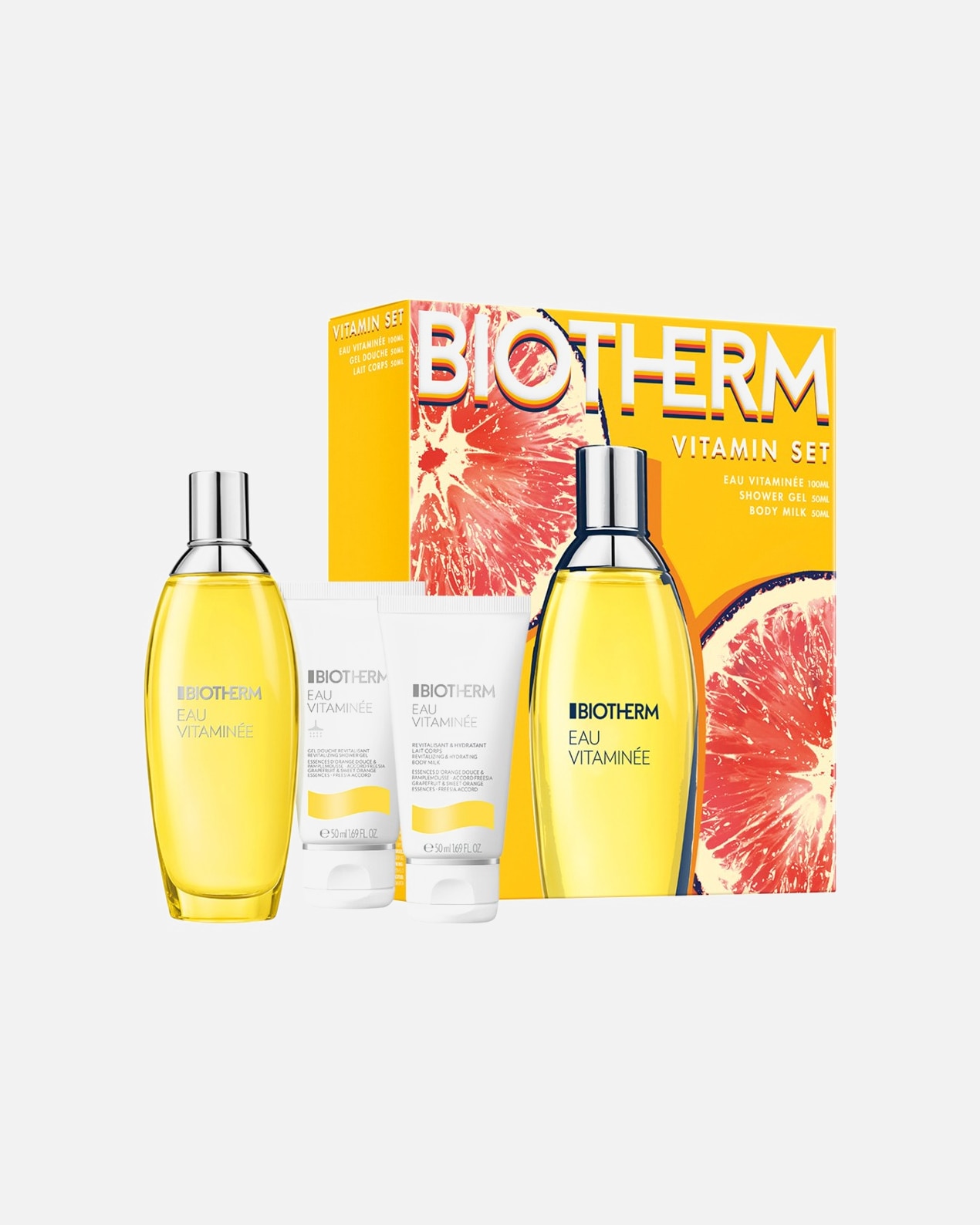 Lichaamsverzorgingsset voor BiothermEau Vitaminée Geschenkset1 stuks