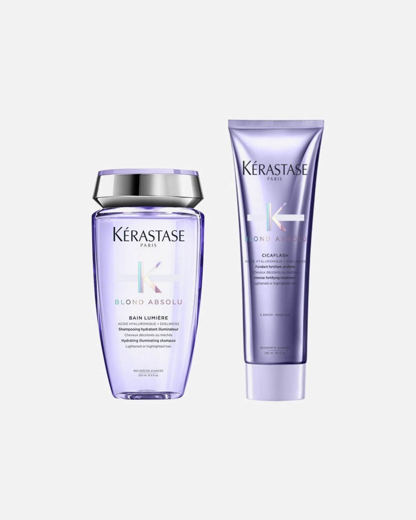 Haarverzorgingsset voor KérastaseBlond Absolu Duo L (Bain Lumière/ Cicaflash)1 stuk