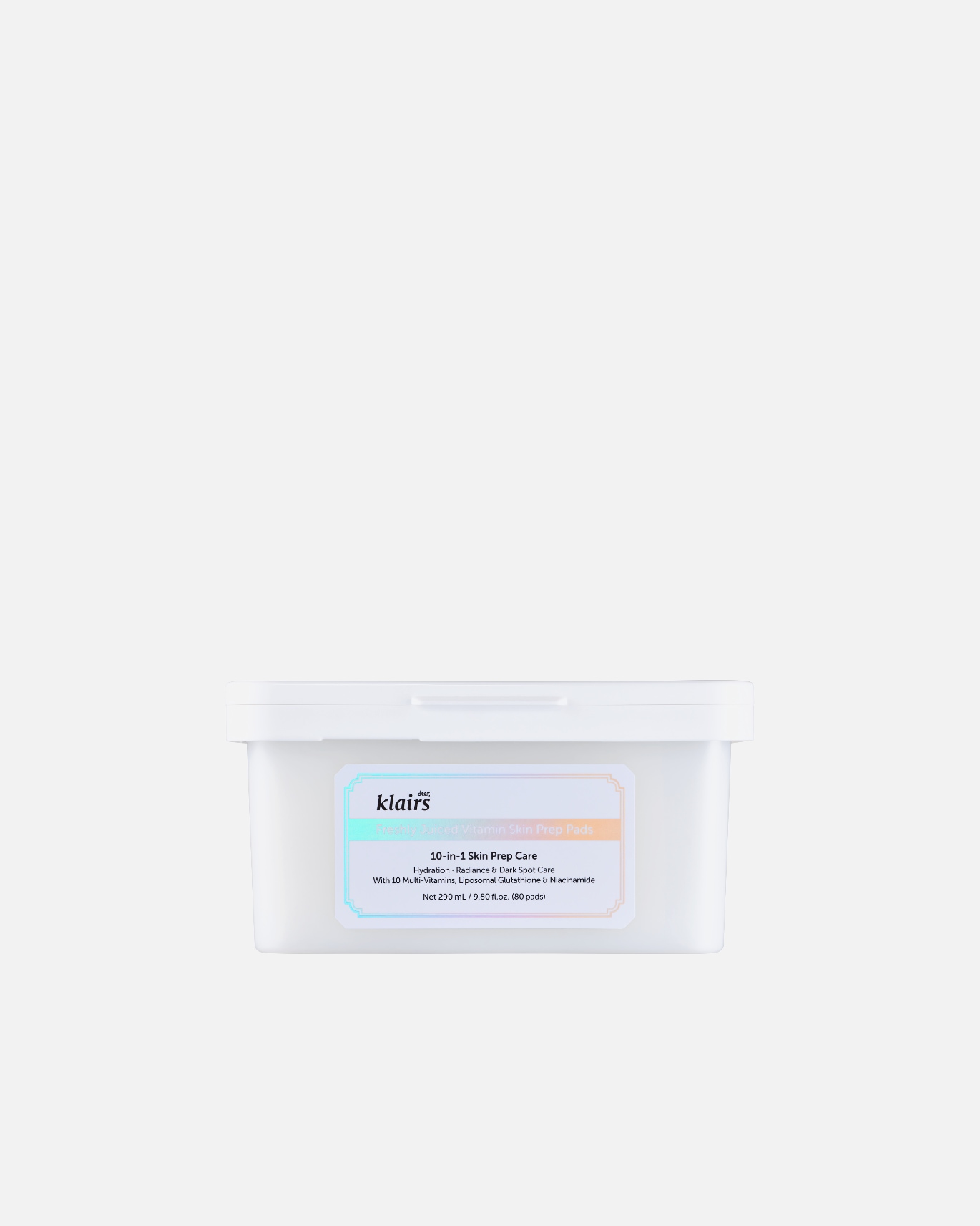 Gezichtstoner voor UnisexDear KlairsFreshly Juiced Vitamin Skin Prep Pads290 ml