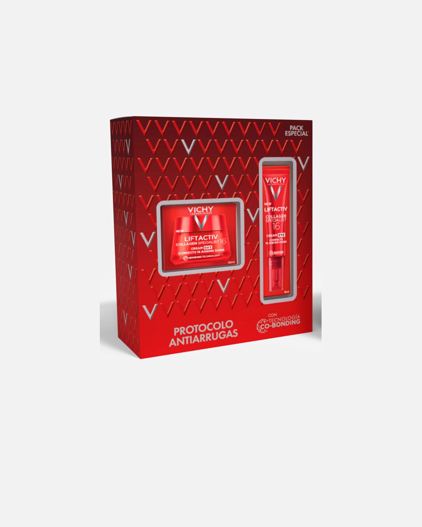 voor UnisexVichyLIFTACTIV COLLAGEEN SPECIALIST 16 ANTI-RIMPEL PROTOCOL KIT1 stuk