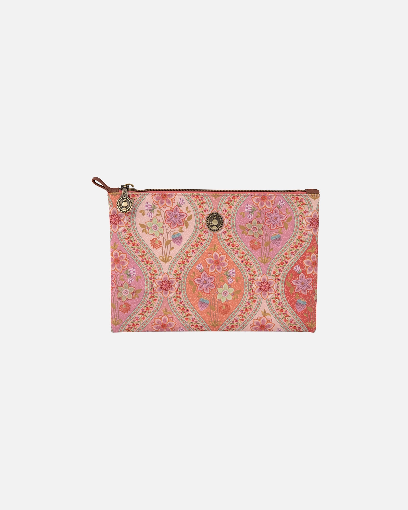 Make-up tas voor UnisexPIP StudioCharly Make-uptas Medium Ornamento OranjeOranje