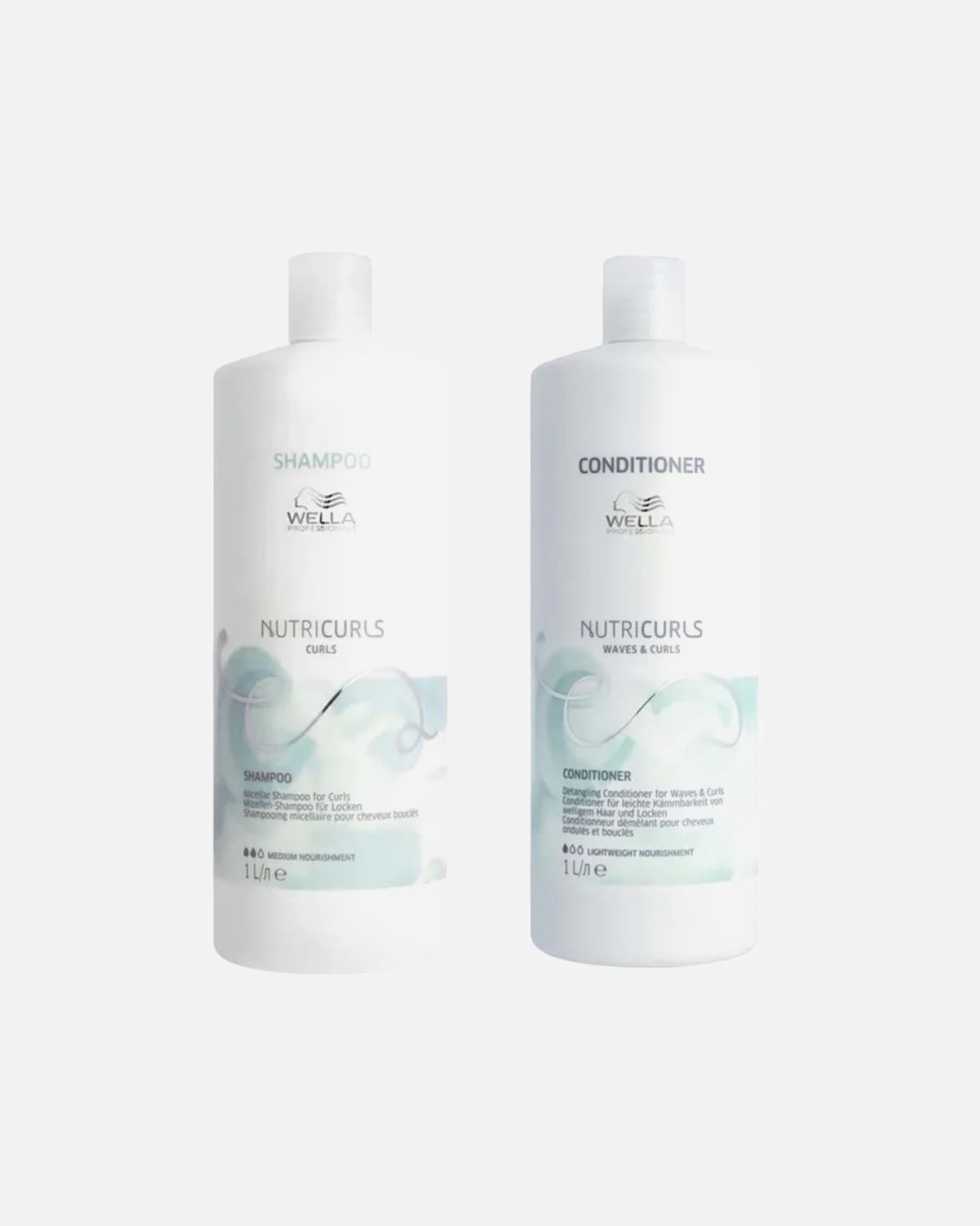 Haarverzorgingsset voor Wella ProfessionalsNutricurls Bundle XL1 stuk