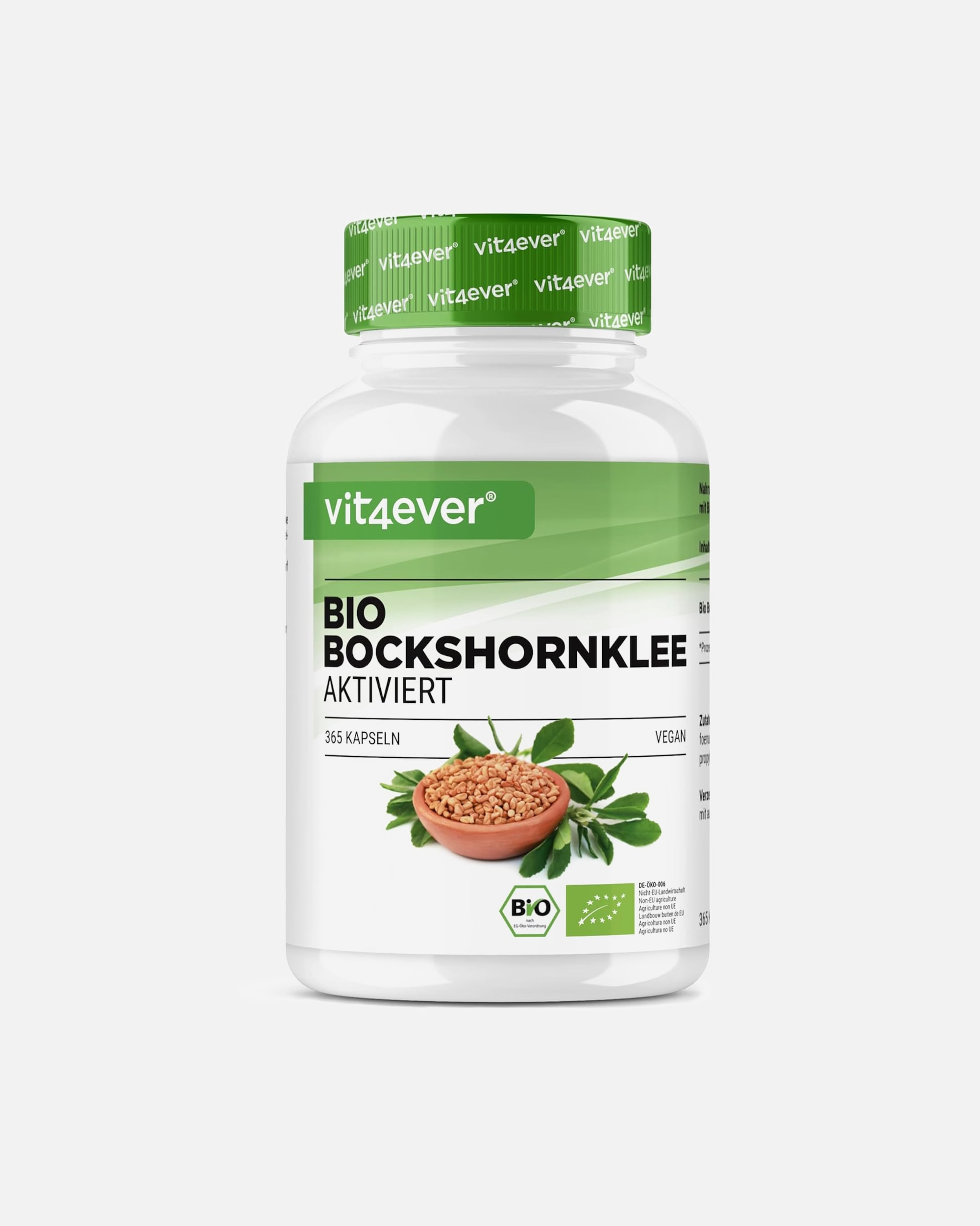 Voedingssupplement voor UnisexVit4everDefault Brand LineBio Fenegriek365 capsules