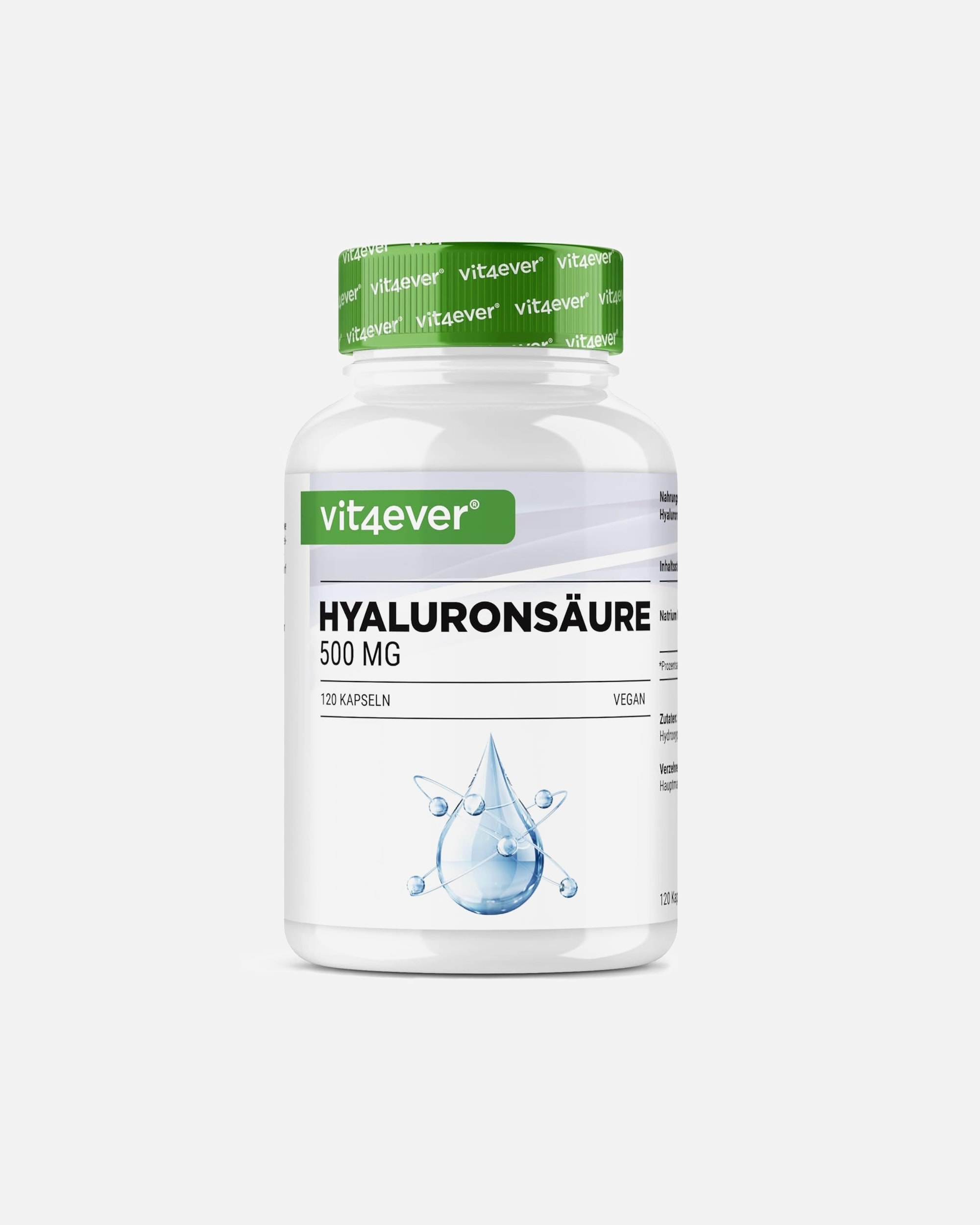 Supplementen voor de huid voor UnisexVit4everDefault Brand LineHyaluronzuur120 capsules