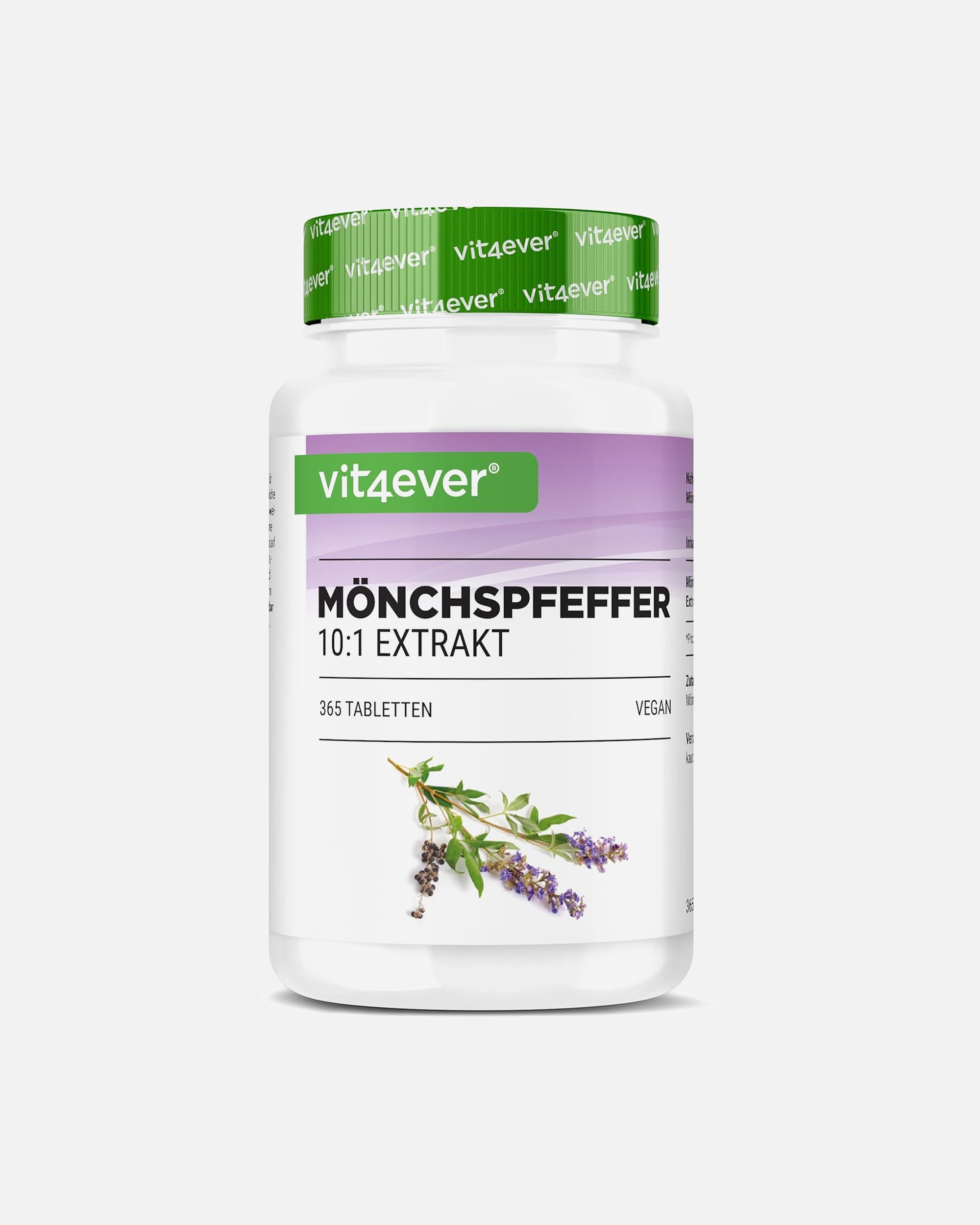 Voedingssupplement voor UnisexVit4everDefault Brand LineMonnikspeper extract365 tabletten