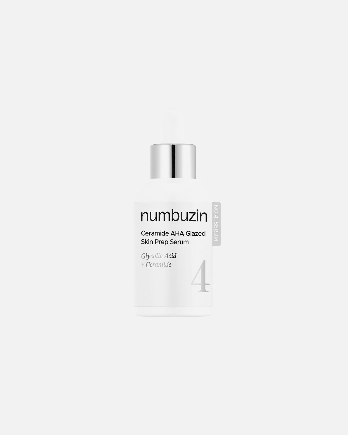 Hydraterend serum voor UnisexNumbuzinNo.4 Ceramide AHA Glazed Skin Prep Serum30 ml