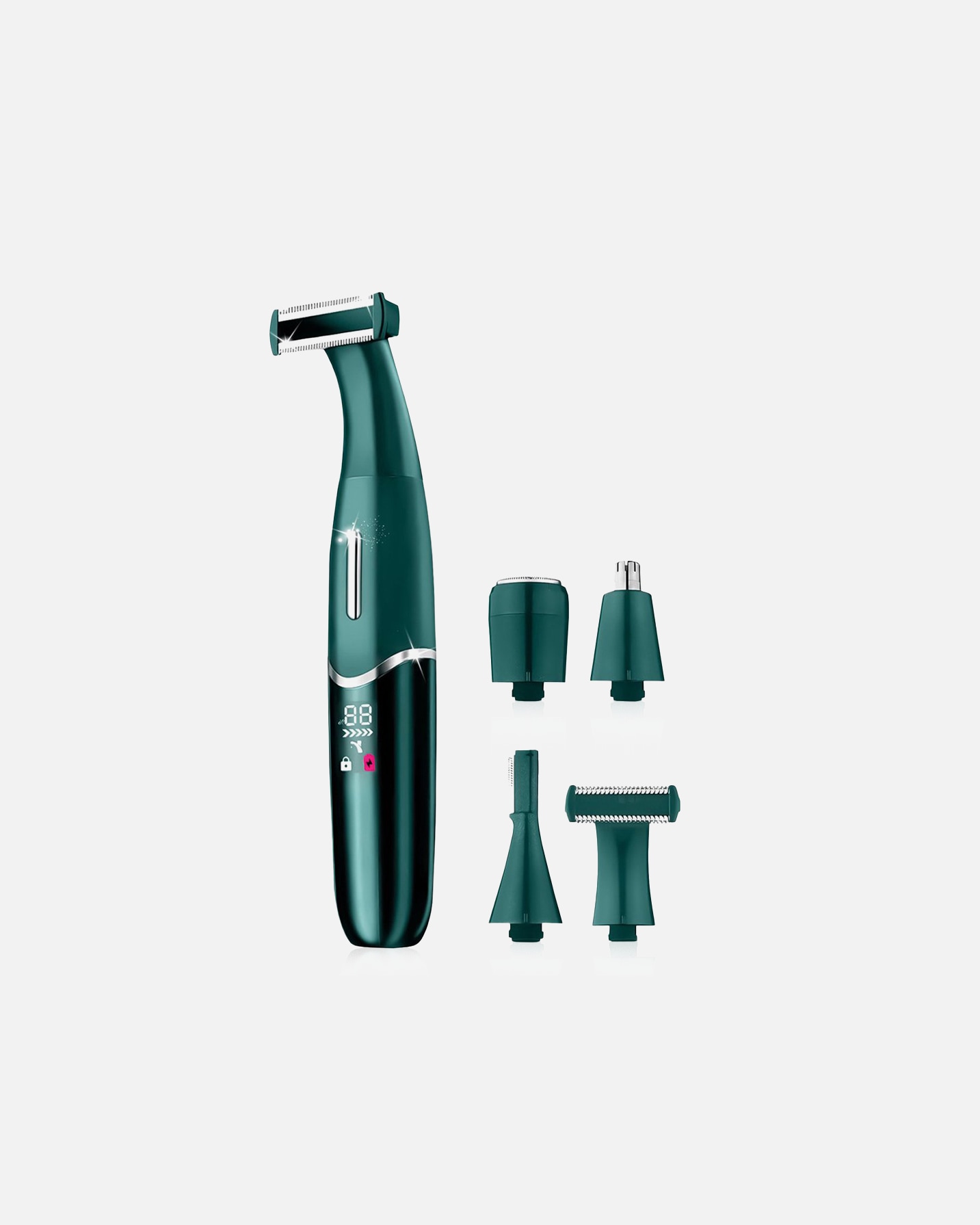 Tondeuse voor UnisexSansbeauteDefault Brand Line4-in-1 Bikinitrimmer - Ladyshave - Scheerapparaat - Gezicht - Oksels - Benen - Bikinilijn1 Piece