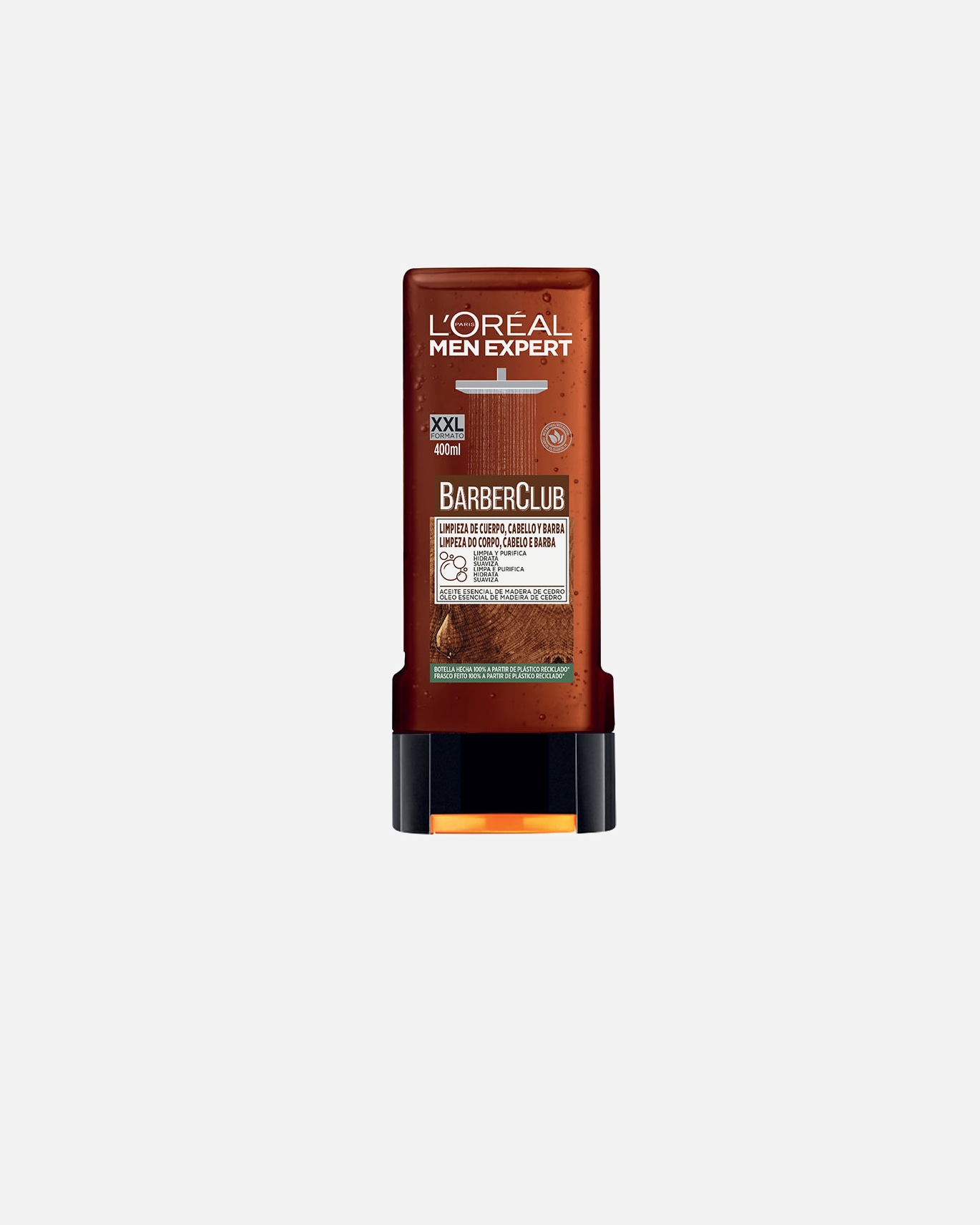 Baardverzorging voor L´Oréal Men ExpertMEN EXPERT BARBER CLUB douchegel essentiële olie400 ml