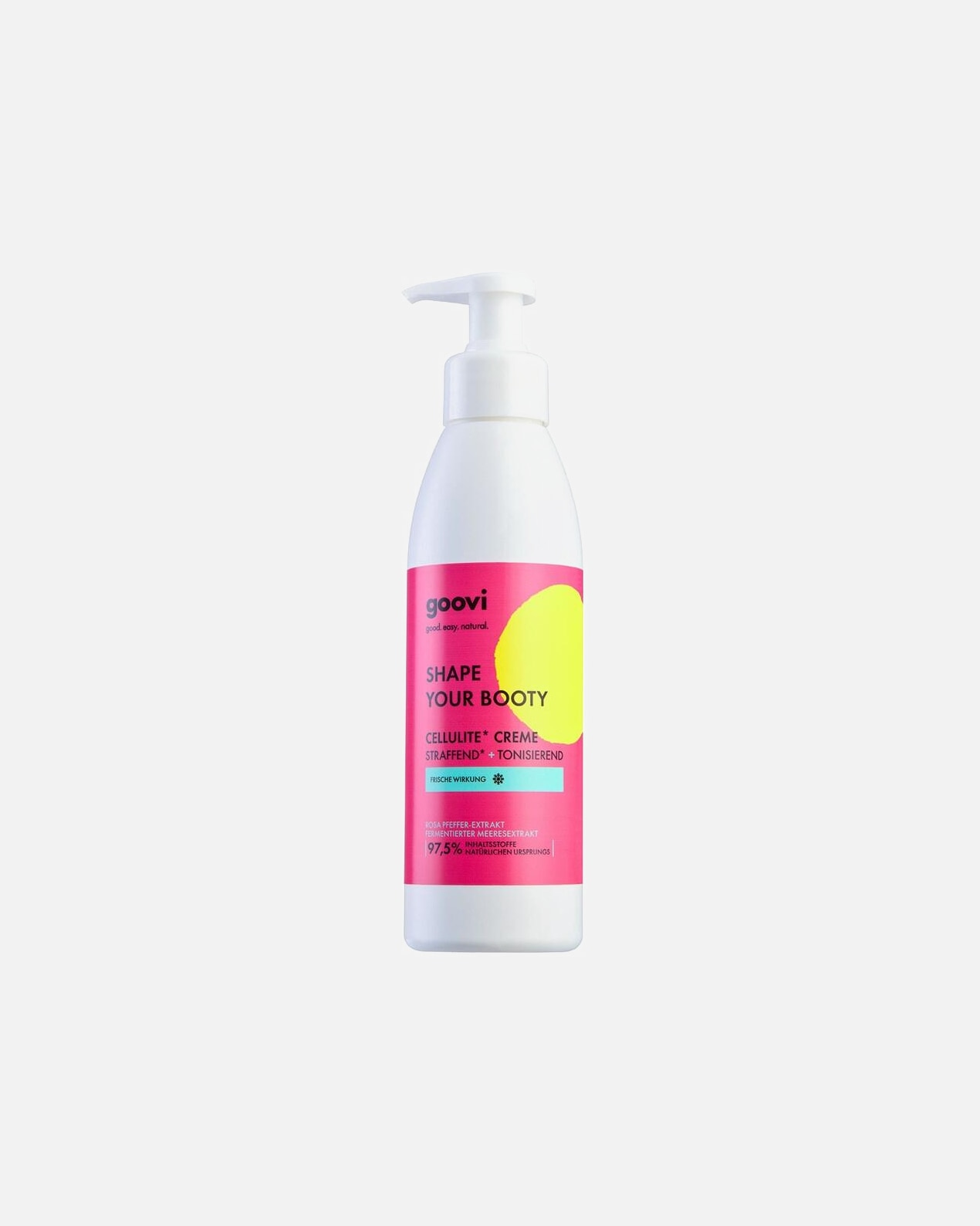 Anti-cellulitis behandeling voor gooviShape Your Booty Cellulitiscrème met verkoelend effect240 ml