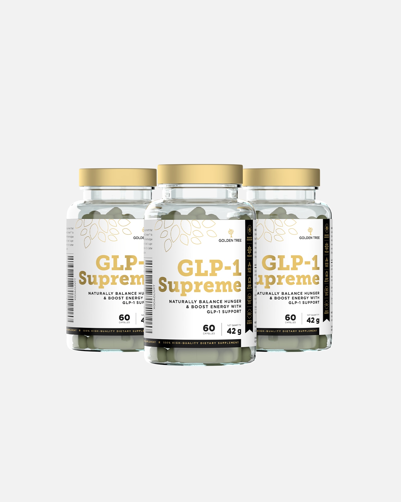 Voedingssupplement voor UnisexGolden TreeGLP-1 Supreme180 capsules