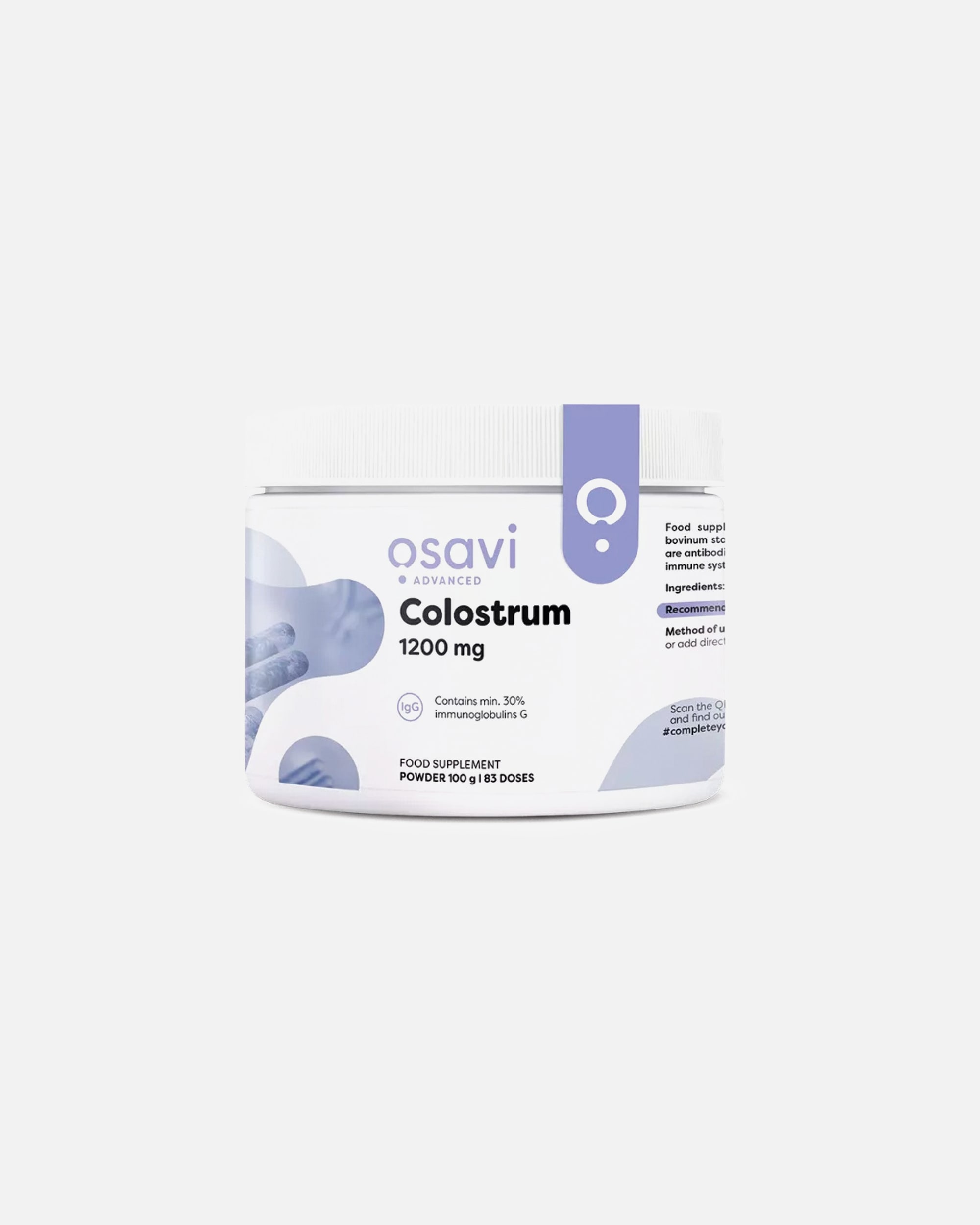 Voedingssupplement voor UnisexOsaviDefault Brand LineColostrum Poeder IgG100g
