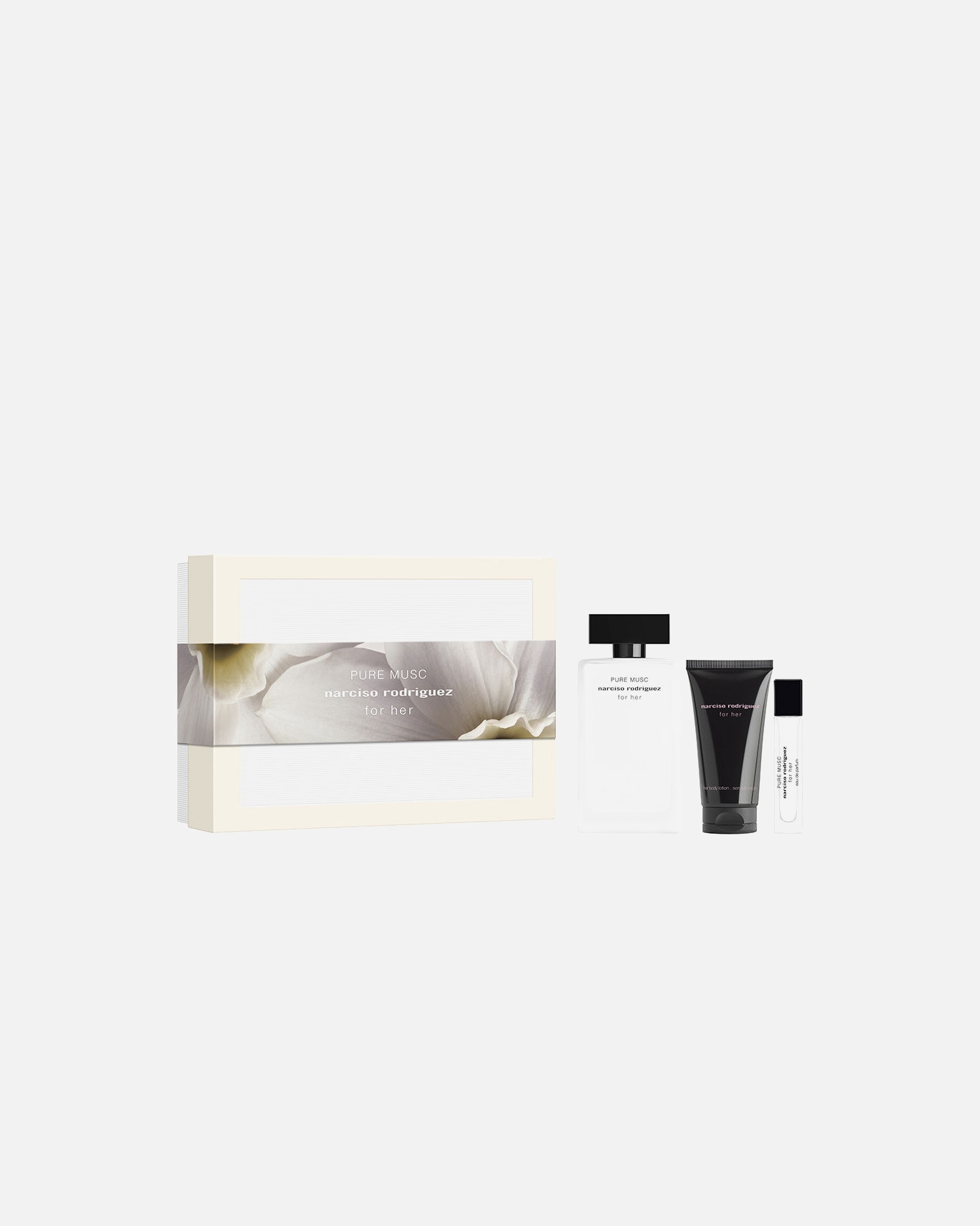 Geurset voor Narciso Rodriguezfor herPure Musc Eau de Parfum 100 ml Set1 stuk