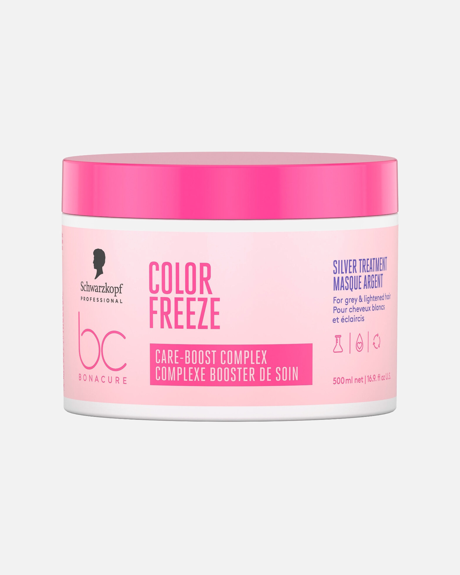 Haarmasker voor UnisexSchwarzkopfBC Color Freeze Silver Treatment500ml