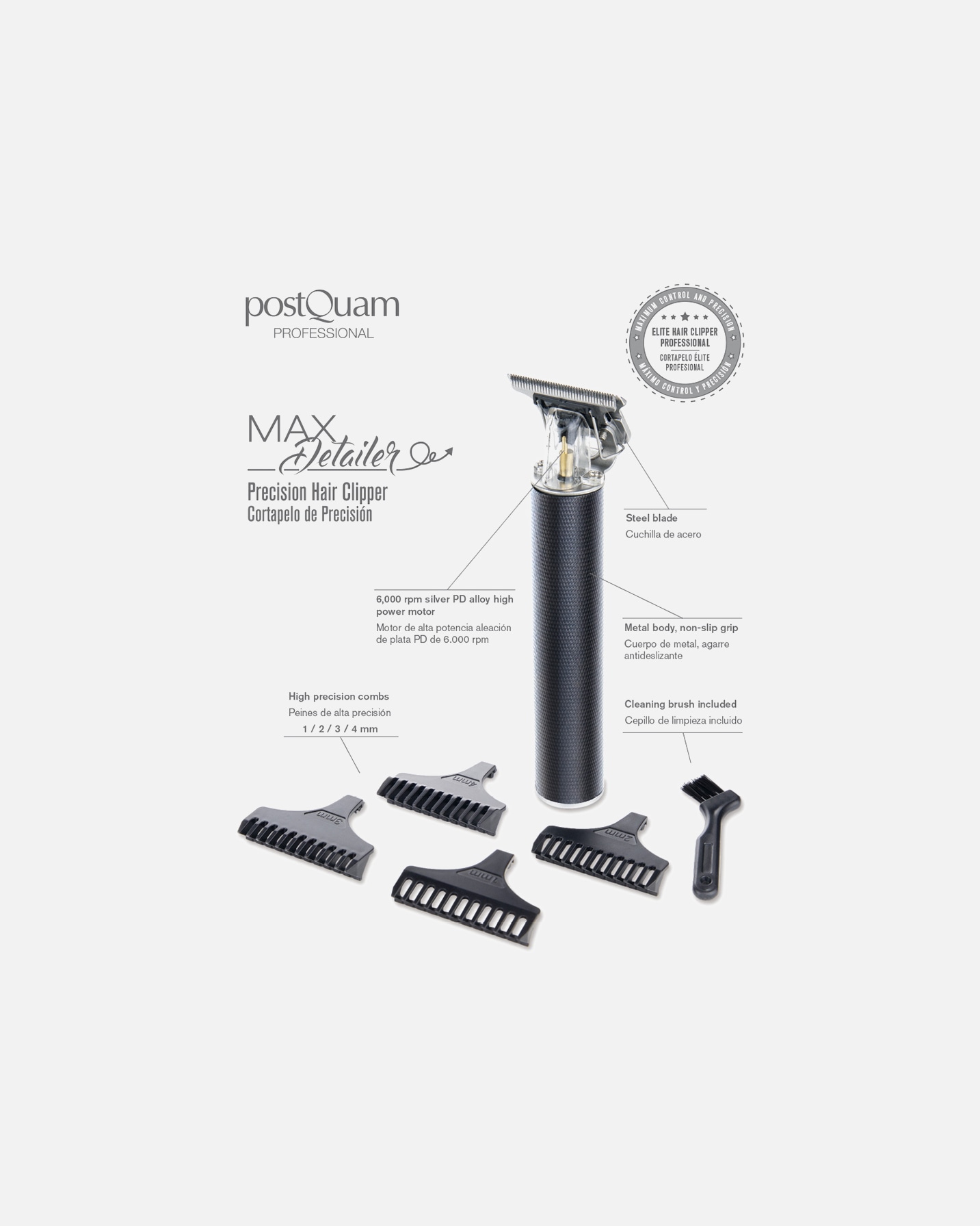 Tondeuse voor Max Detailer PrecisiemaaierMax Detailer Precisiemaaier