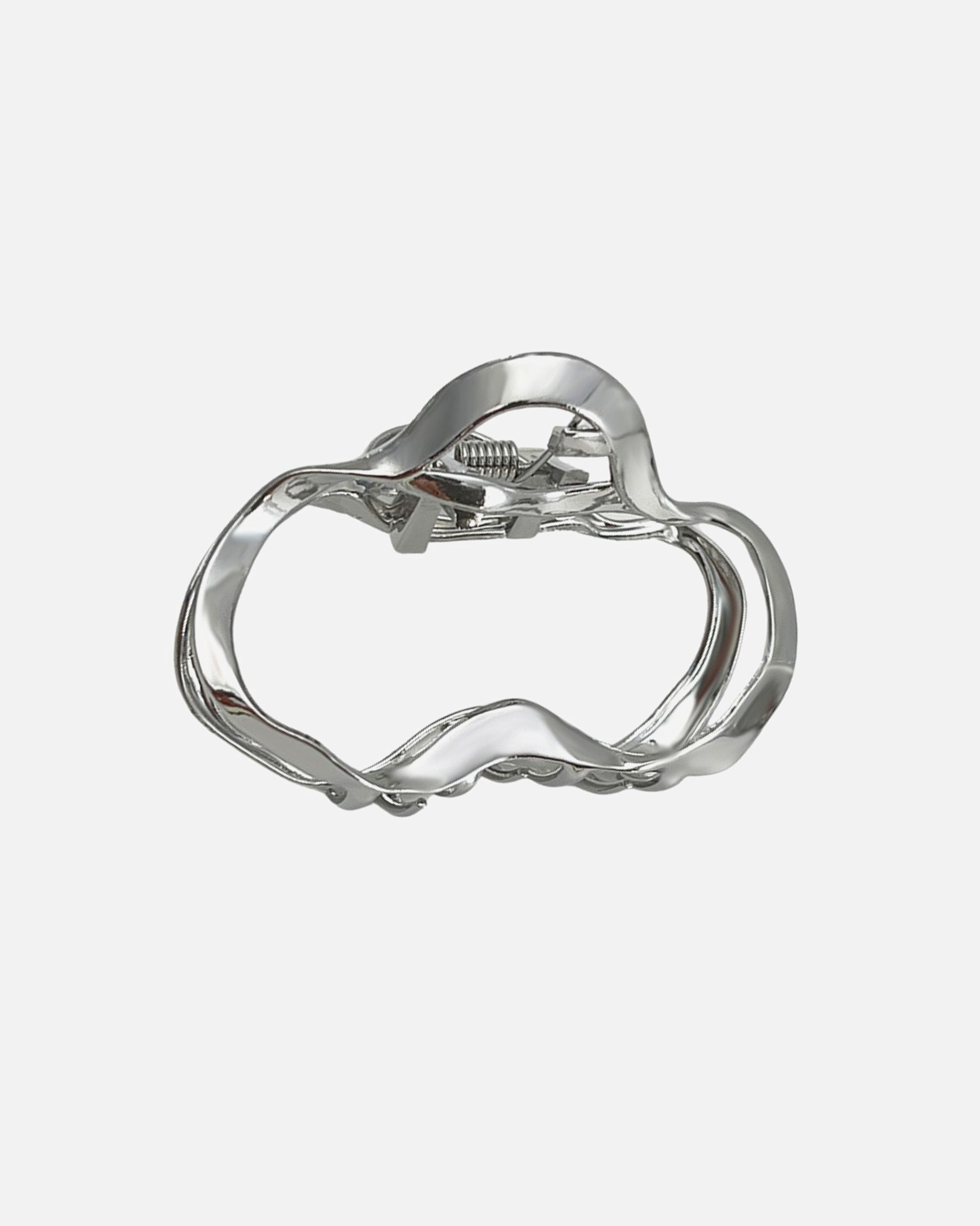 Haarklem voor UnisexSOHOTanim haarclipZilverkleurig