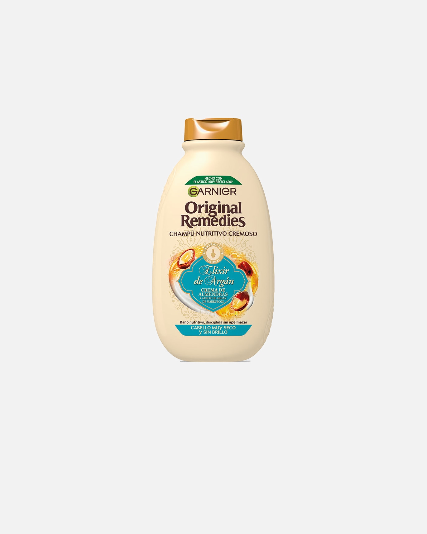 Haarshampoo voor UnisexGarnierORIGINELE REMEDIES argan elixir shampoo400 ml