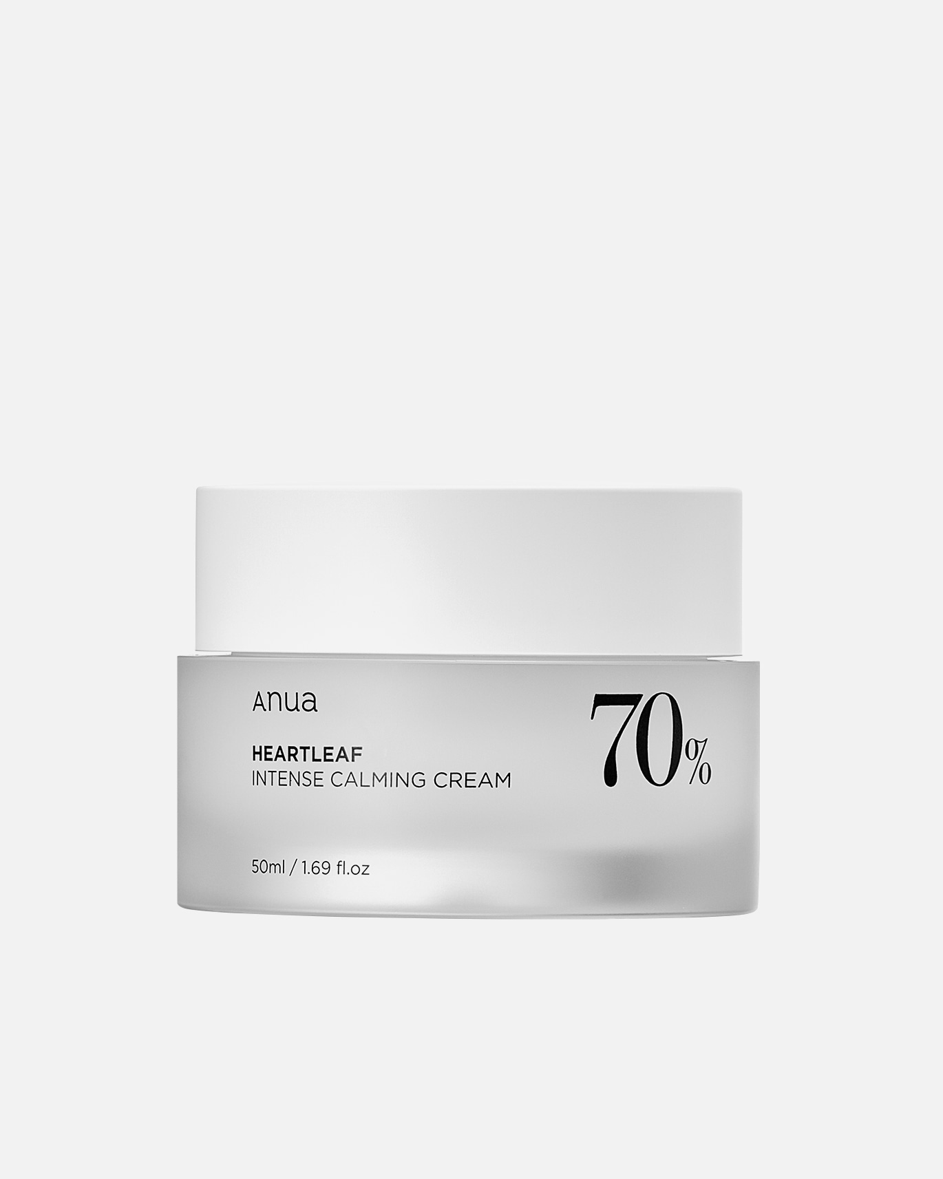 Gezichtscrème voor UnisexHeartleaf 70% Intense Calming Cream50ml