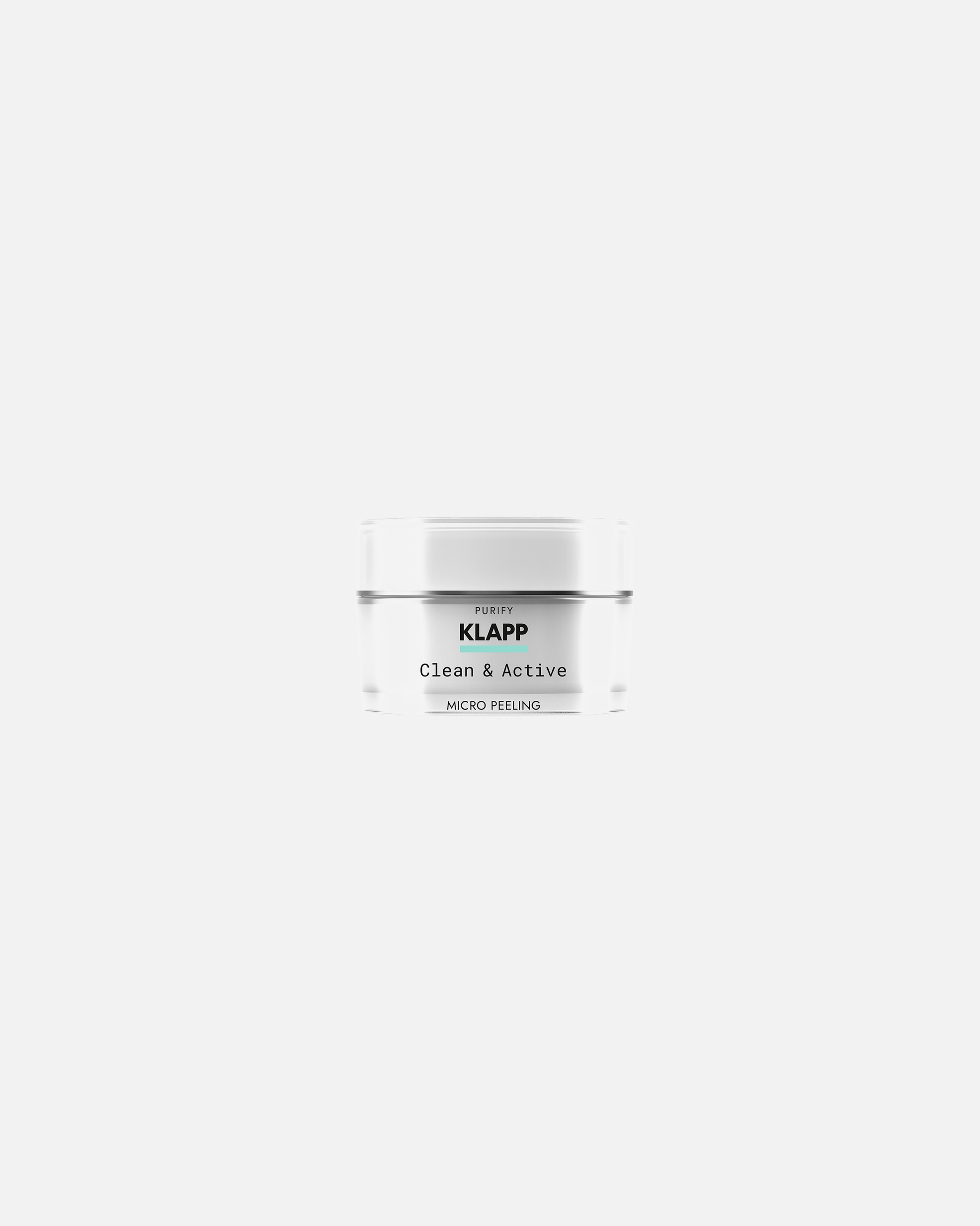 Gezichtspeeling voor UnisexKlappClean & Active Micro Peeling50 ml