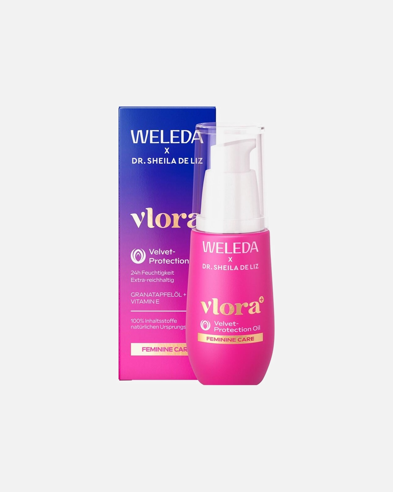 Intieme verzorging voor UnisexWeledaVlora+ Fluwelen Beschermingsolie 24 uur Hydraterend30 ml
