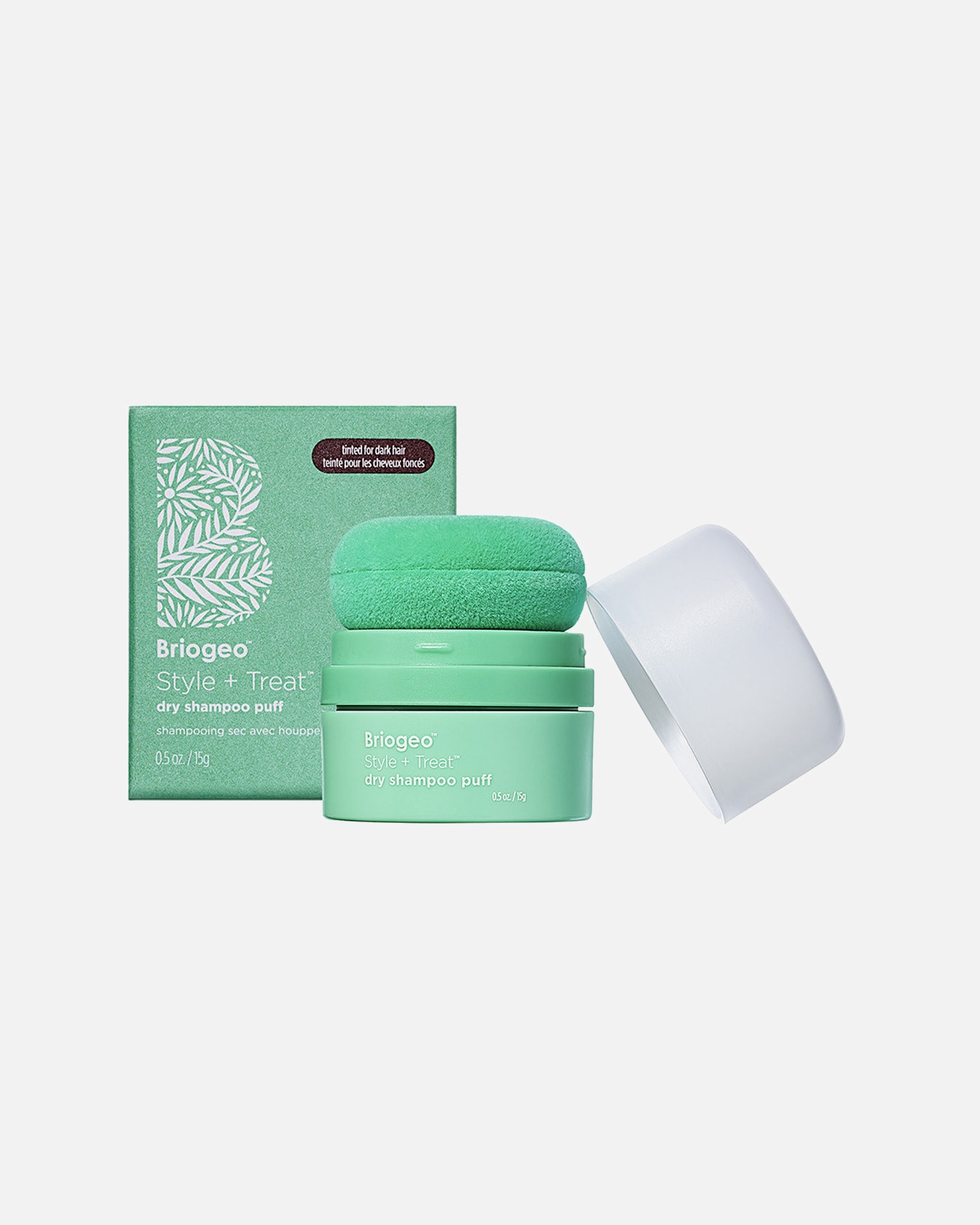 Droogshampoo voor UnisexBriogeoStyle + Treat Dry Shampoo PuffTinted