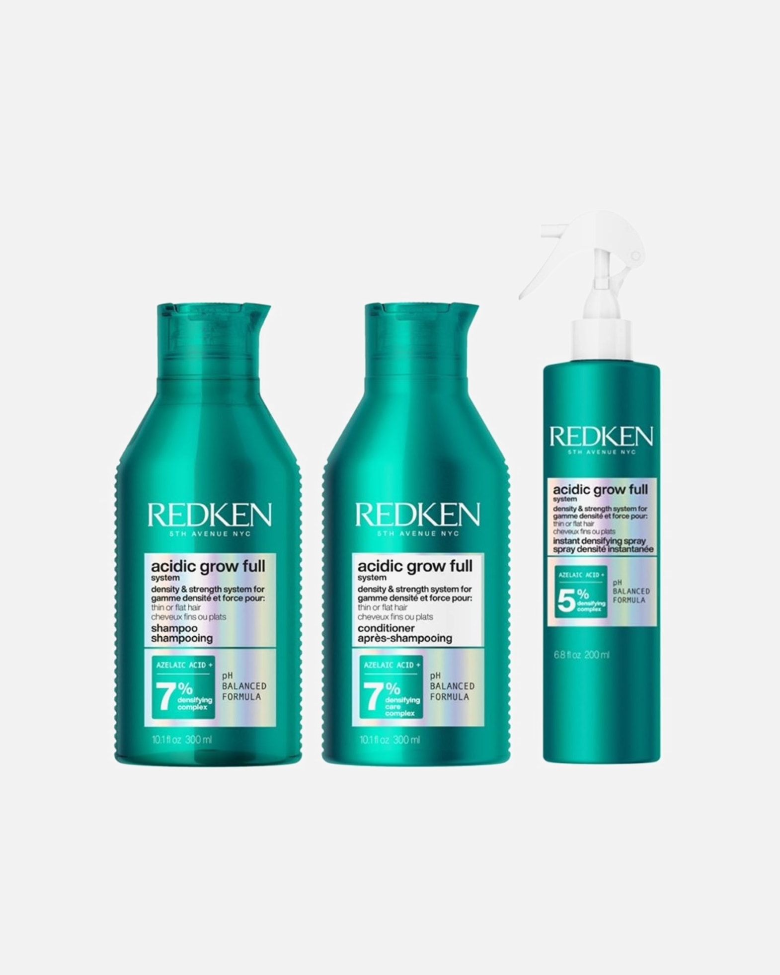 Haarverzorgingsset voor RedkenAcidic Grow Full Bundle Spray1 stuk