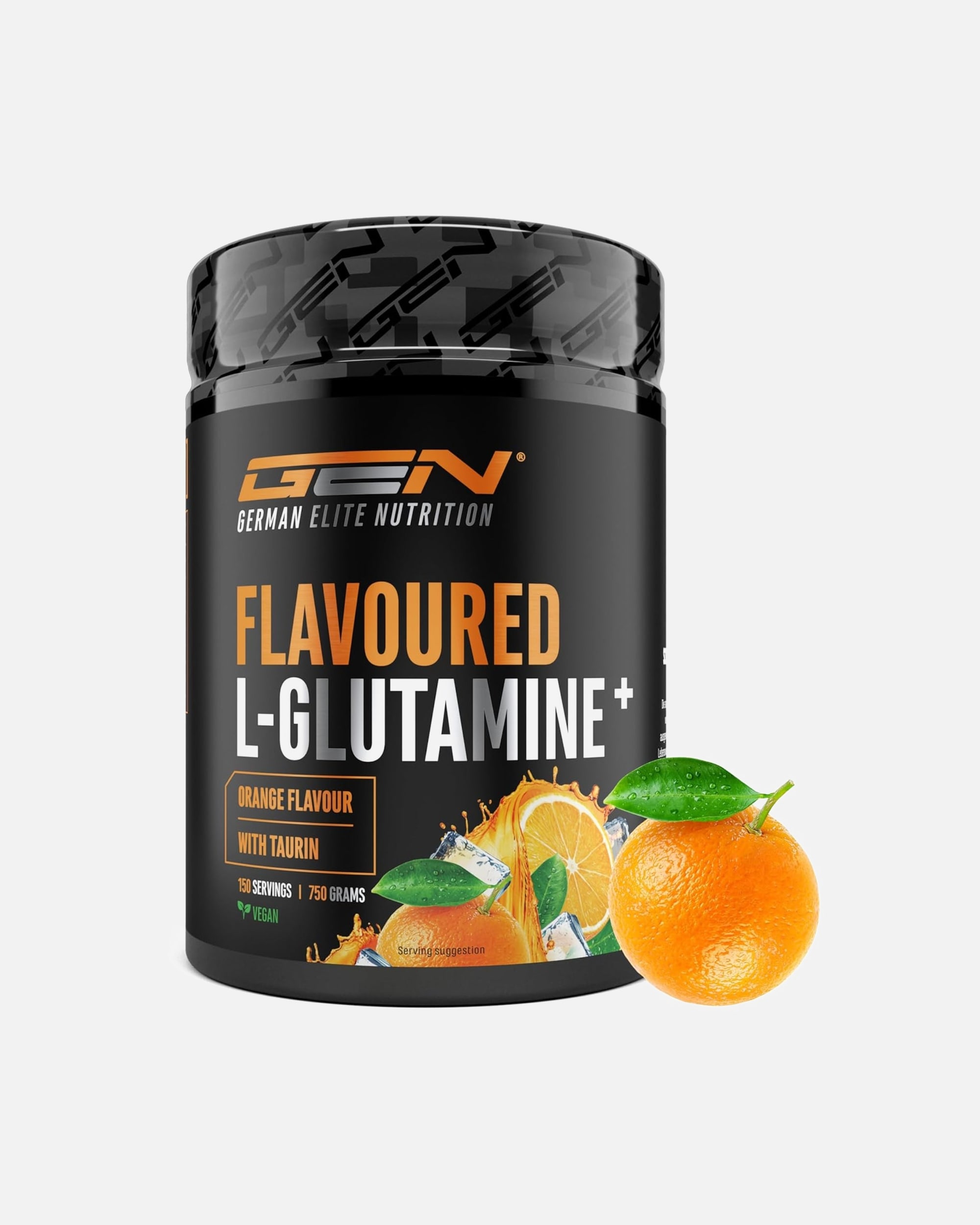 Voedingssupplement eiwitten voor UnisexGerman Elite NutritionDefault Brand LineL-Glutamine PoederSinaasappel