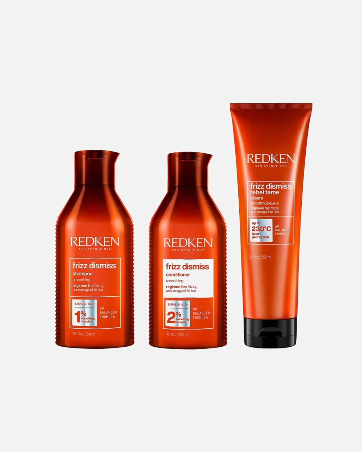 Haarverzorgingsset voor RedkenFrizz Dismiss Bundle Rebel Tame1 stuk