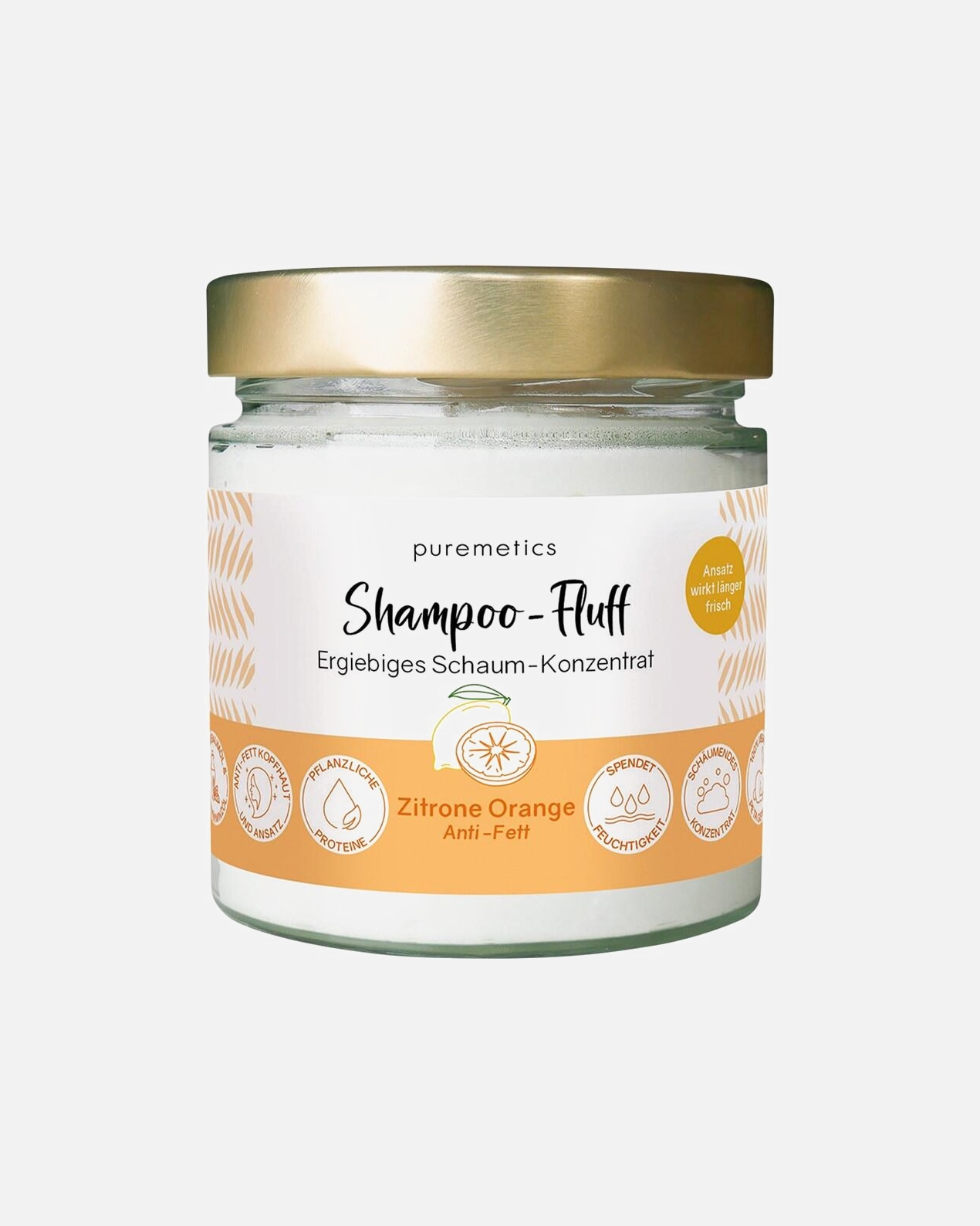 Haarshampoo voor UnisexpuremeticsAntivet shampoo pluis 'Lemon Orange'150 g
