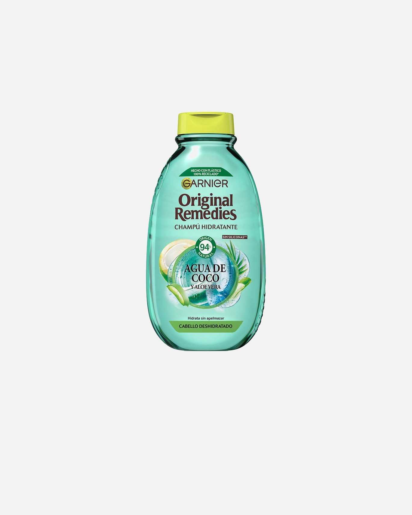 Haarshampoo voor UnisexGarnierORIGINELE REMEDIES kokoswater shampoo400 ml