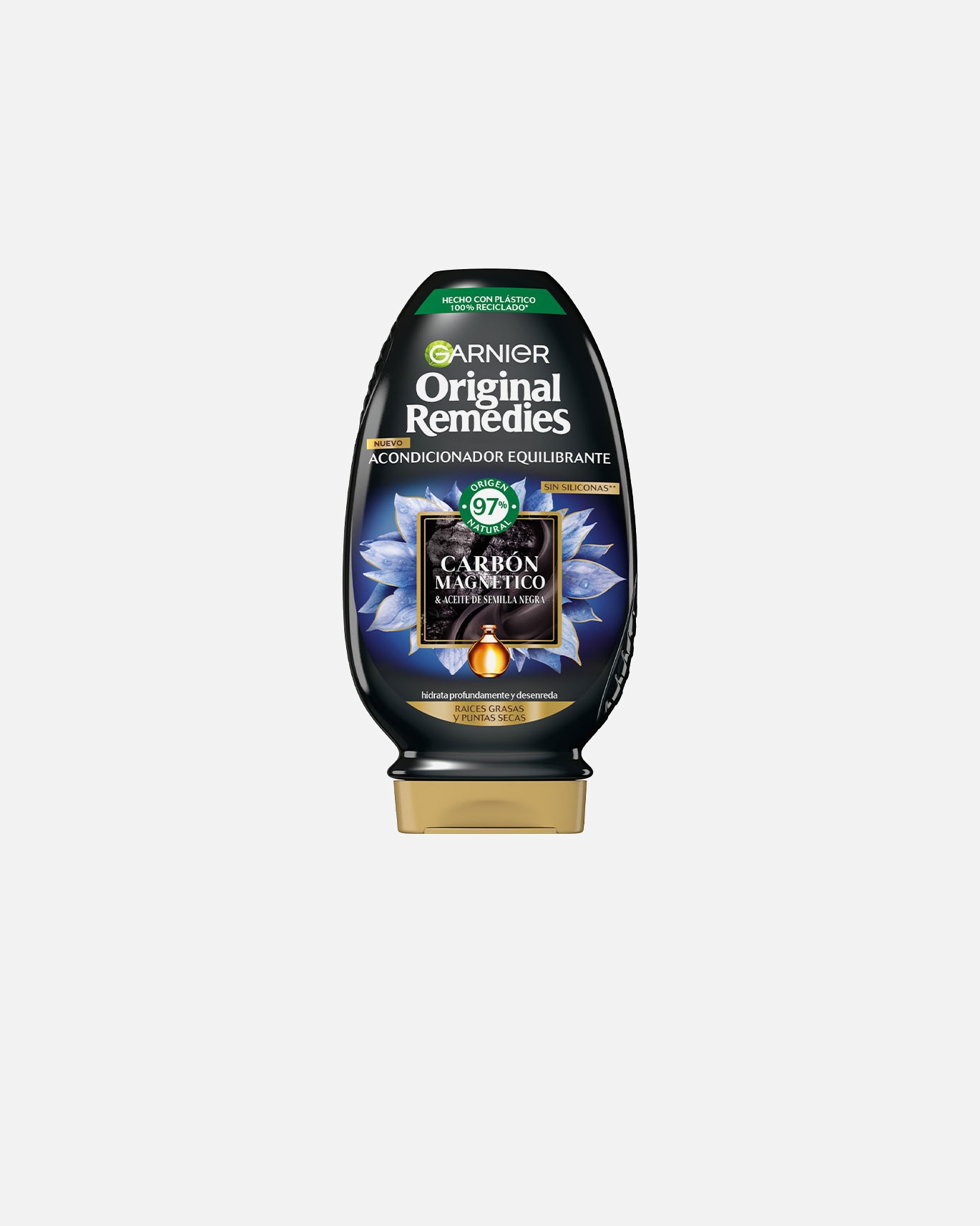 Conditioner voor GarnierORIGINAL REMEDIES Magnetische houtskoolconditioner250 ml