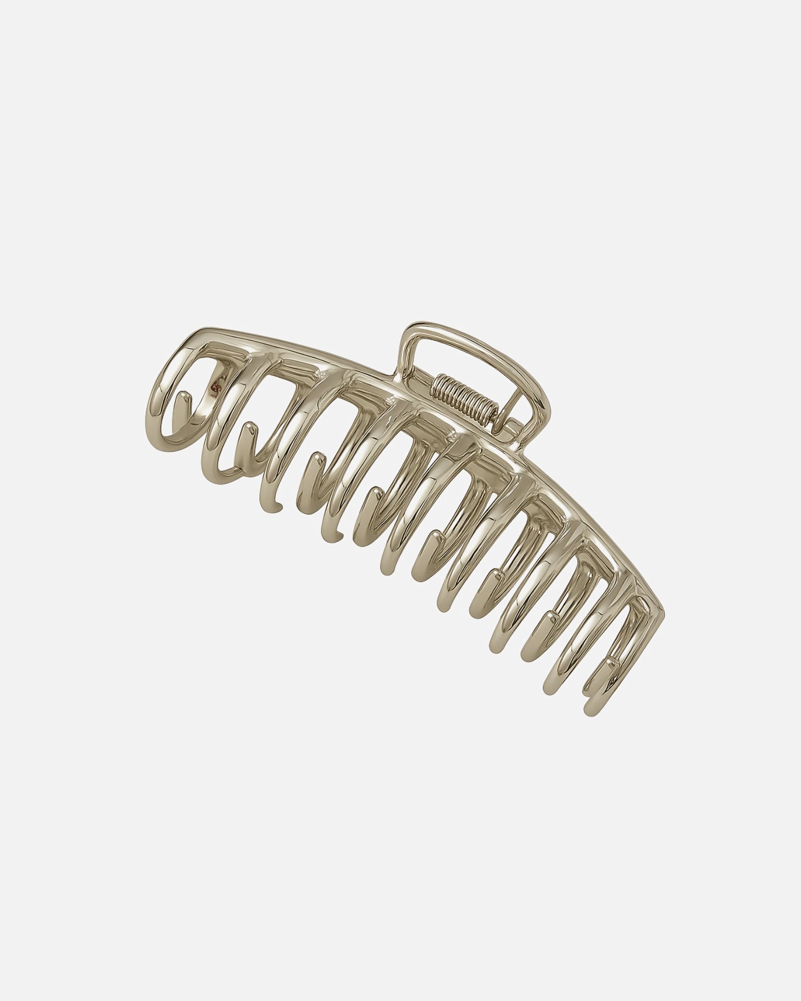 Haarklem voor SOHOKana metalen haarclipZilverkleurig