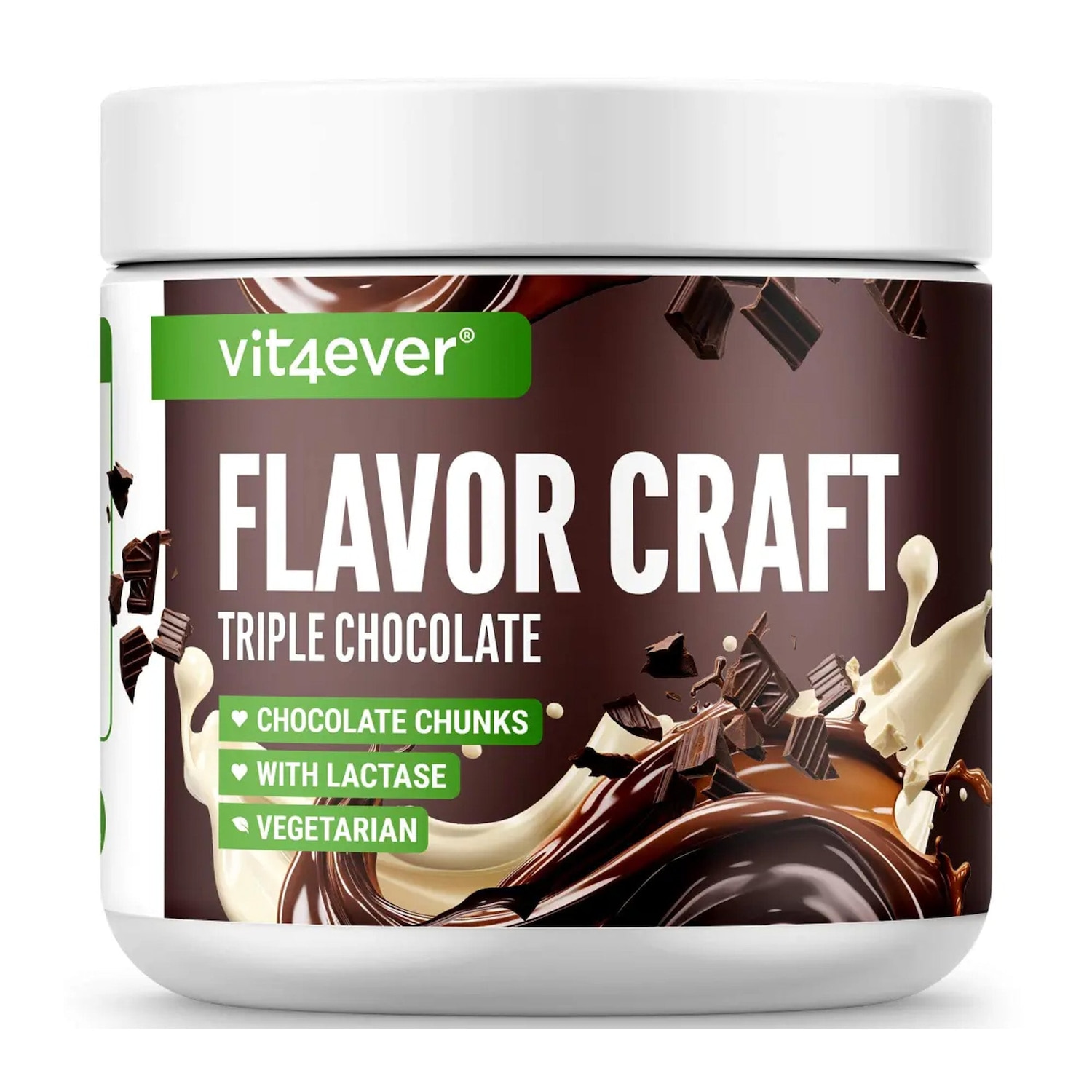 Drievoudige chocolade