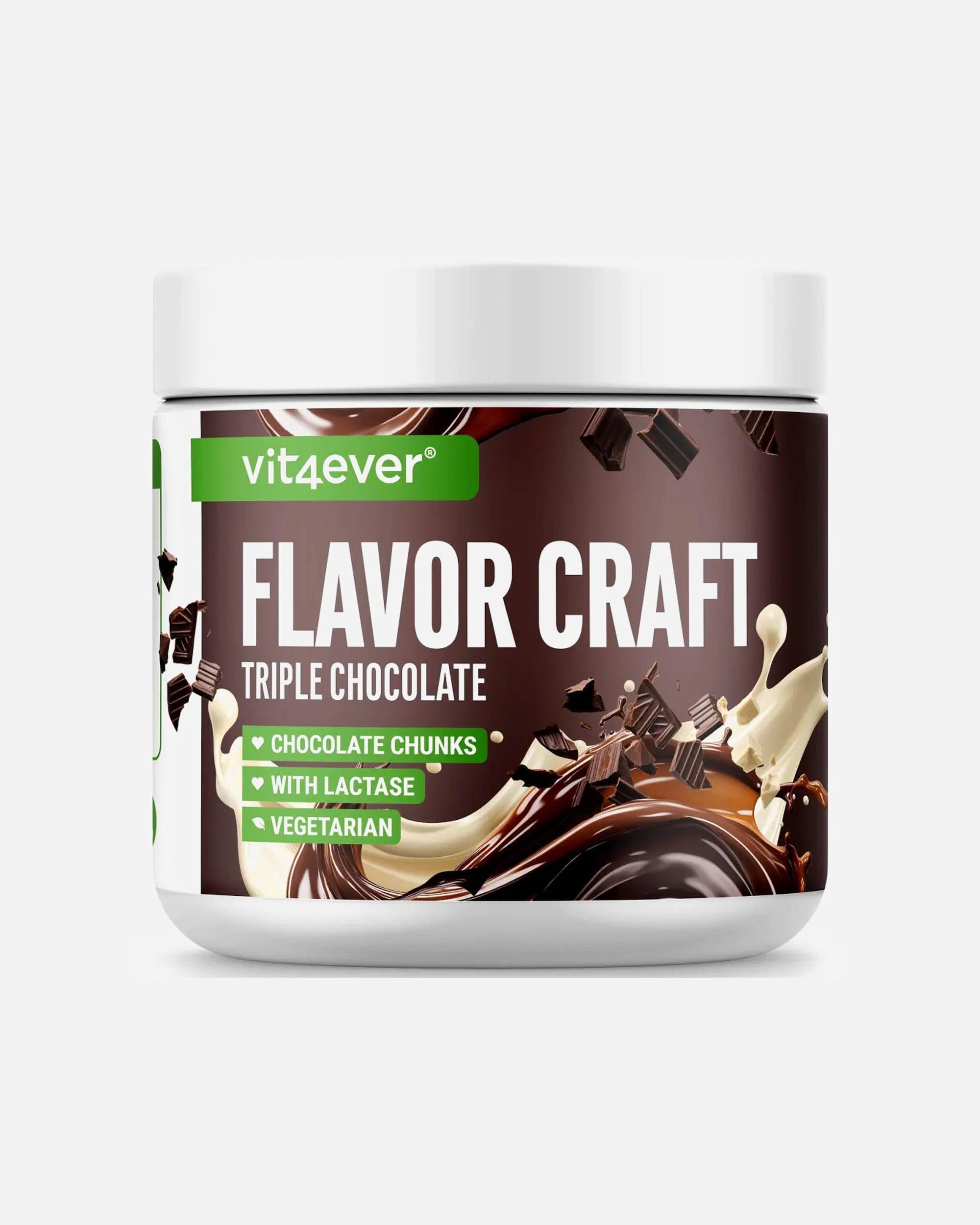 Voedingssupplement voor UnisexVit4everDefault Brand LineFlavor Craft SmaakpoederDrievoudige chocolade