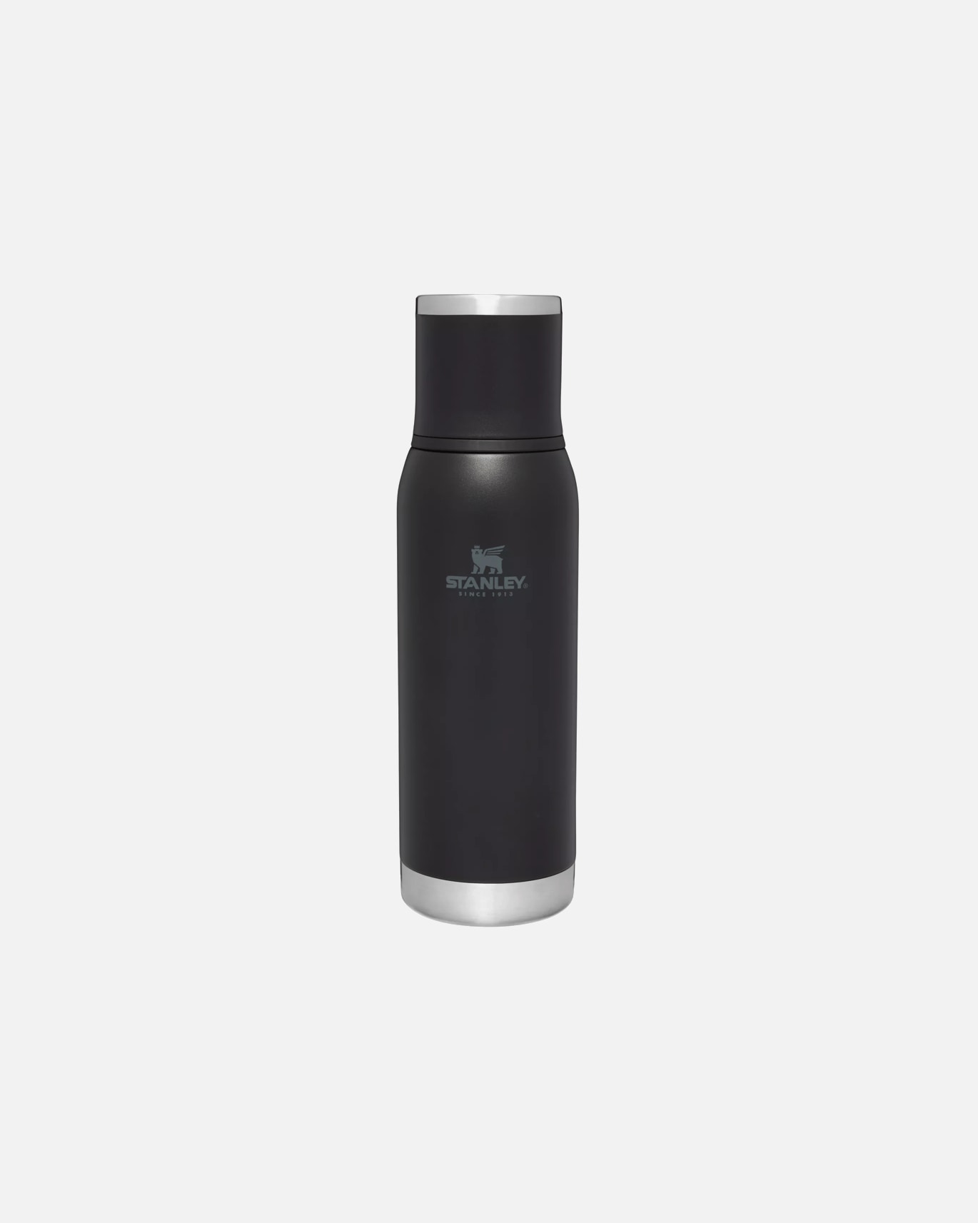 Drinkfles voor UnisexStanley 1913Thermosfles - 1L - ADVENTURE TO-GO BOTTLEBlack