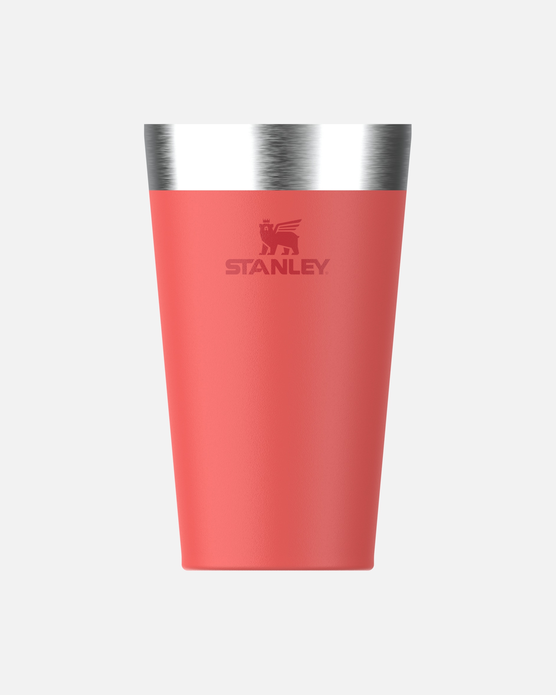 Drinkfles voor UnisexStanley 1913Thermosbeker - 0,47L - STACKING TUMBLERHot Coral