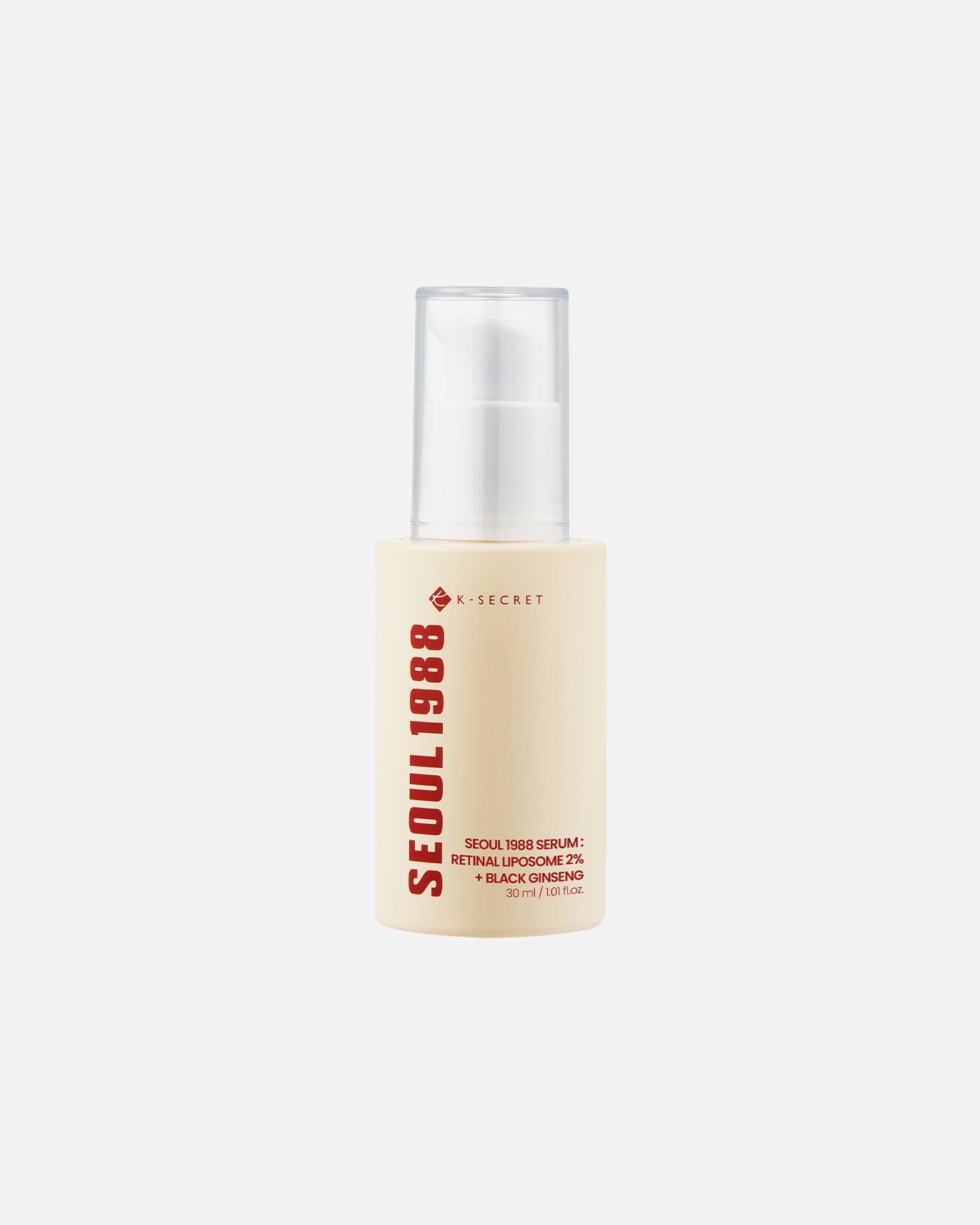 Hydraterend serum voor UnisexK-SECRETSEOUL 1988 Serum : Retinal Liposome 2% + Black Ginseng30 ml