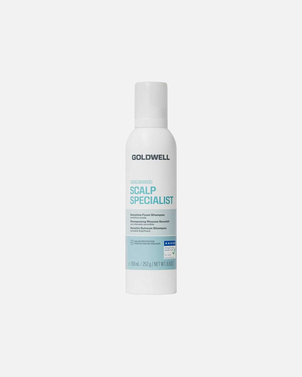 Haarshampoo voor UnisexGoldwellDualsensesScalp Specialist Sensitive Foam Shampoo250 ml