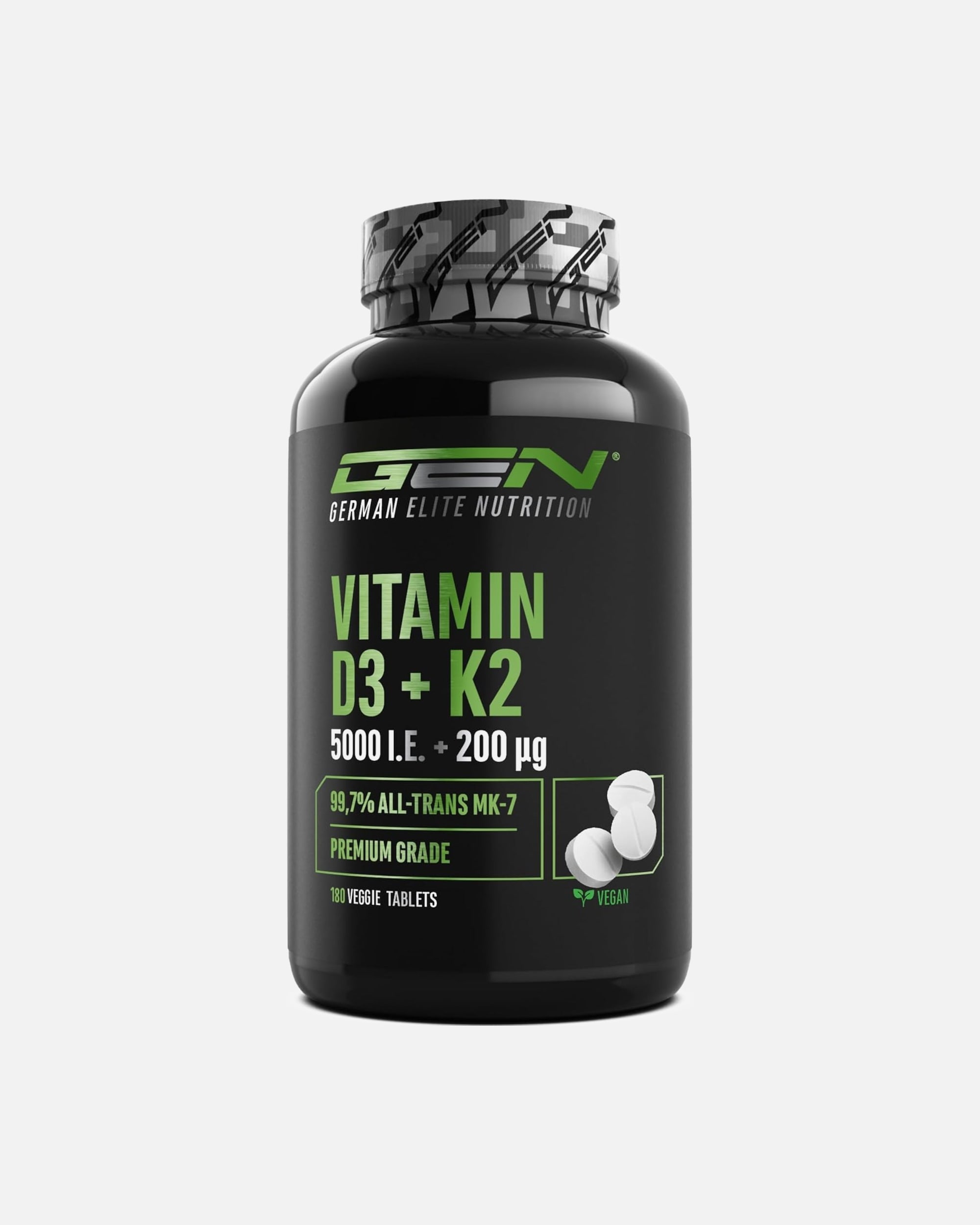 Voedingssupplement voor UnisexGerman Elite NutritionDefault Brand LineVitamine D3 + K2180 tabletten